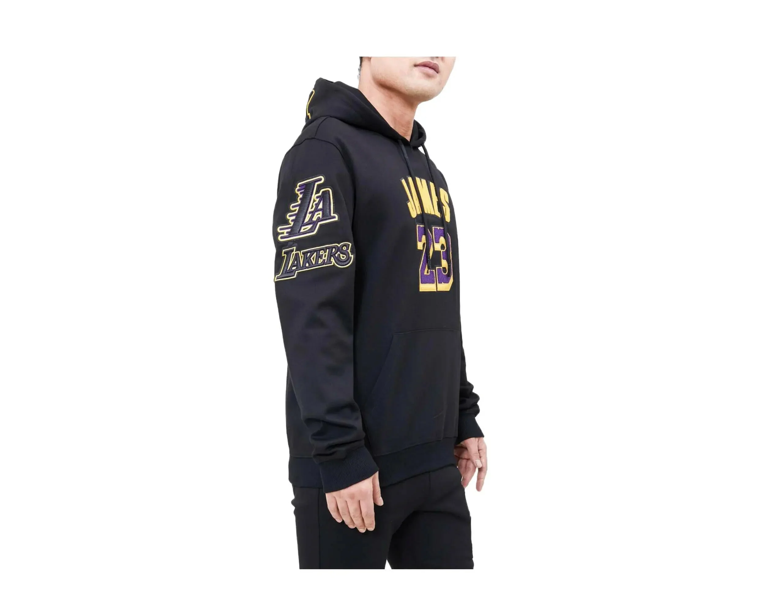 Pro Standard Lebron James Pro Team P O Lakers Hoodie Men's - Image 2