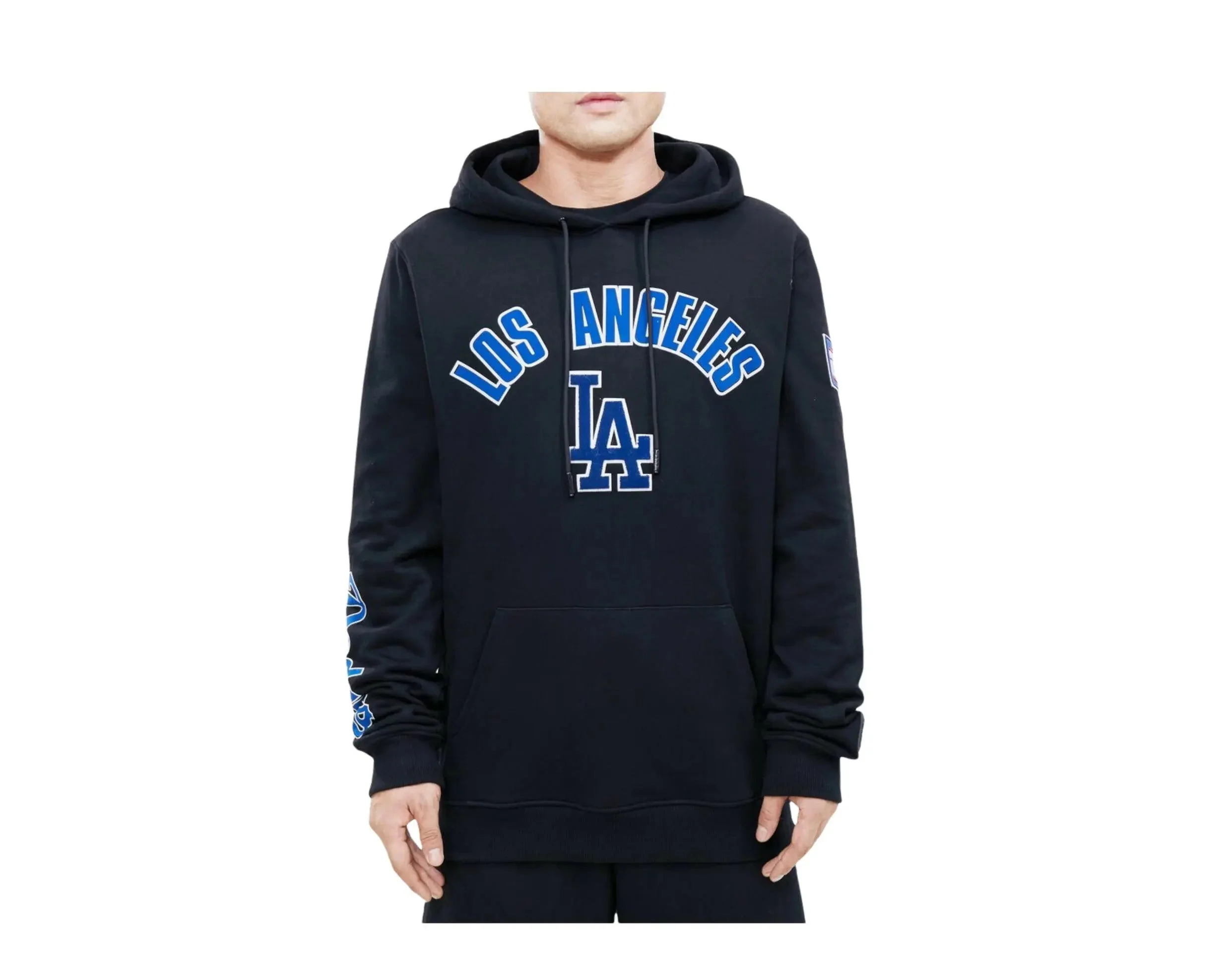 Pro Standard Los Angeles Dodgers Stacked Logo Hoodie