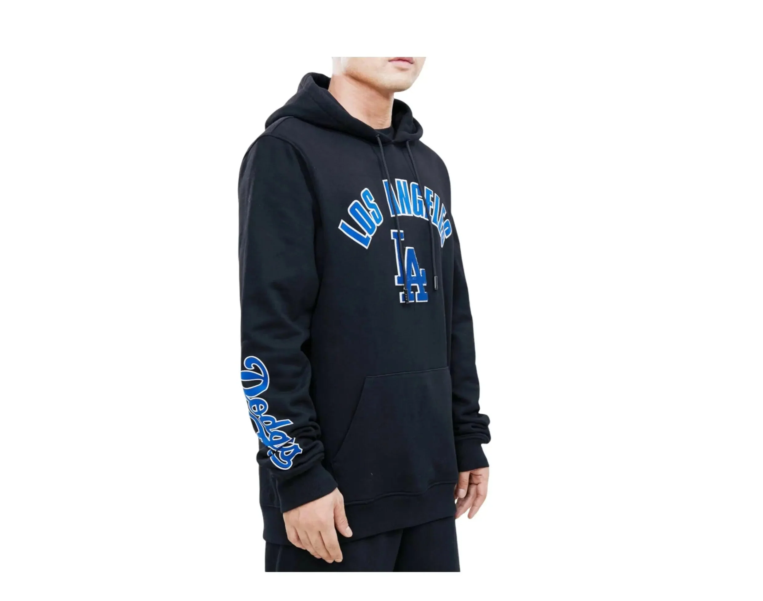 Pro Standard Los Angeles Dodgers Stacked Logo Hoodie - Image 3