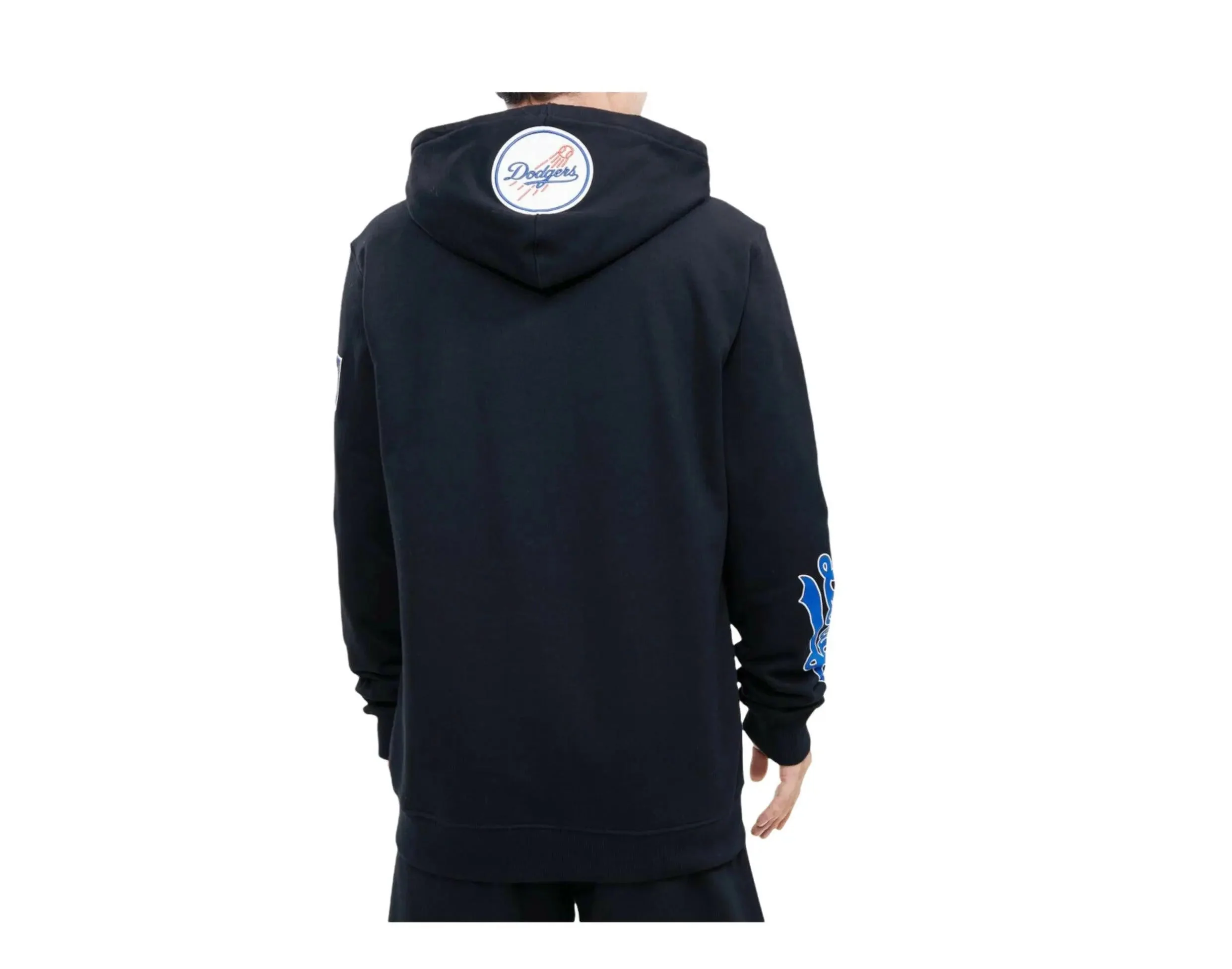 Pro Standard Los Angeles Dodgers Stacked Logo Hoodie - Image 4