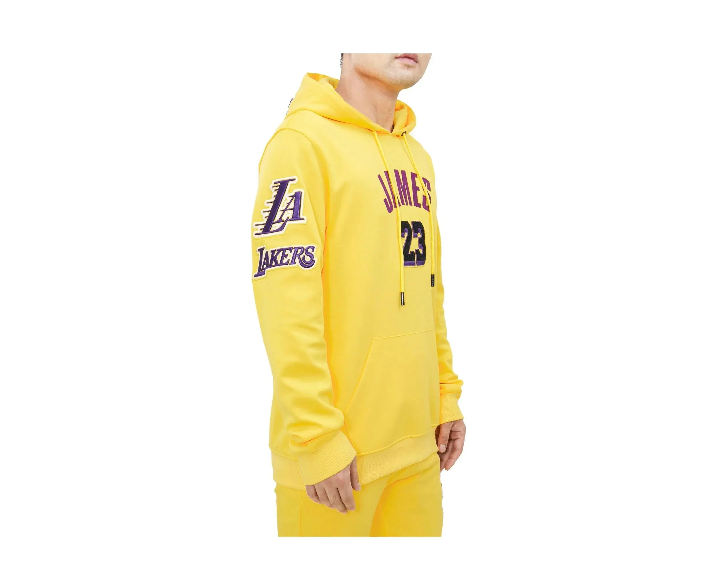 Pro Standard Los Angeles Lakers Pro Team P O Men's Hoodie - Image 3