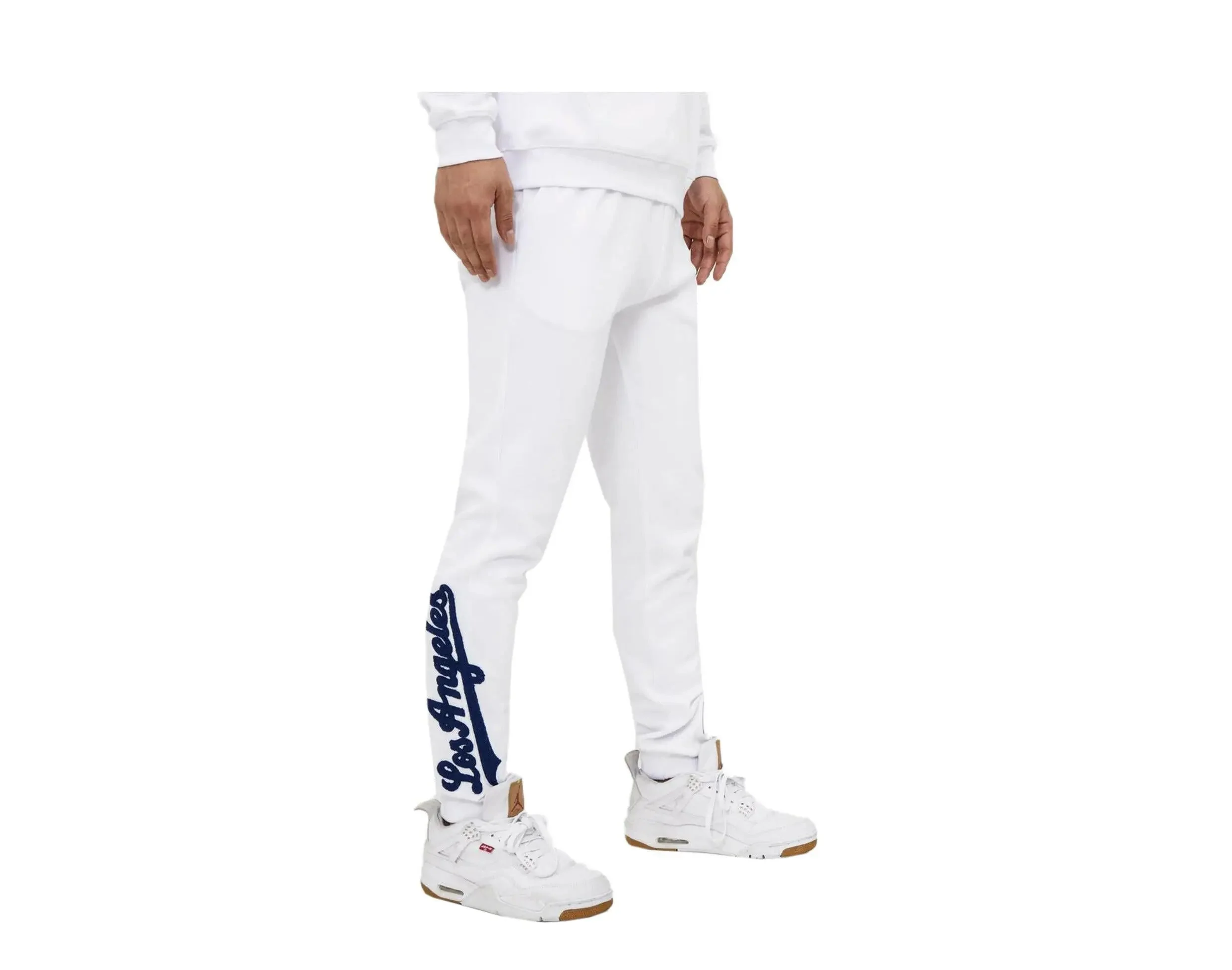 Pro Standard MLB Los Angeles Dodgers Logo Joggers Men's Sweatpants - Image 3