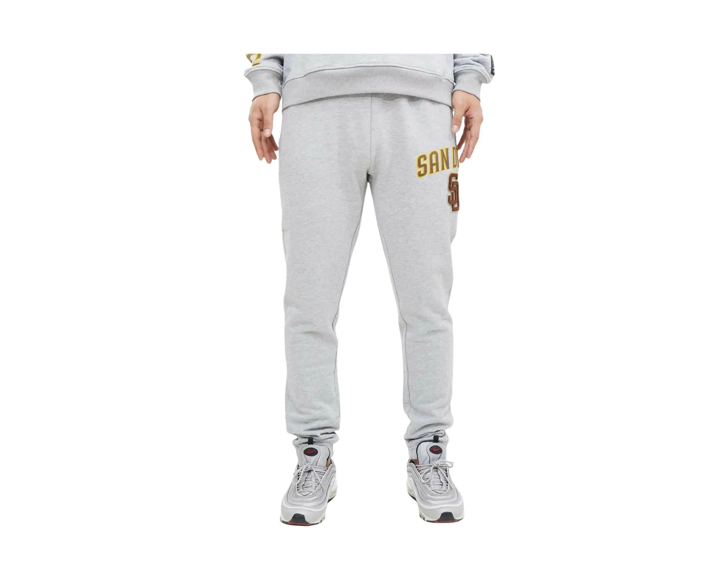Pro Standard Mlb San Diego Padres Stacked Logo Sweatpants