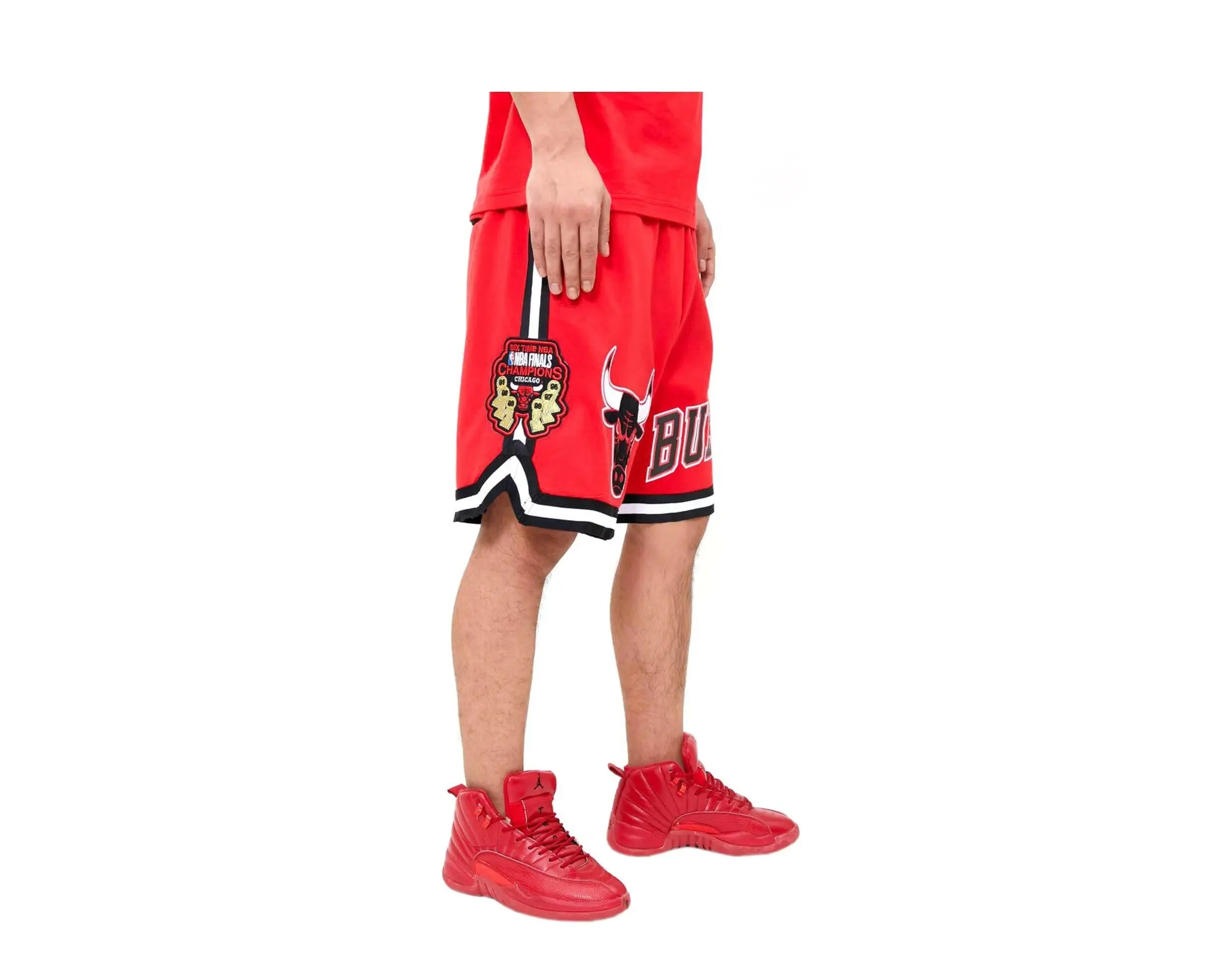 Pro Standard Nba Chicago Bulls Pro Team Men's Shorts Cotton Blend - Image 3