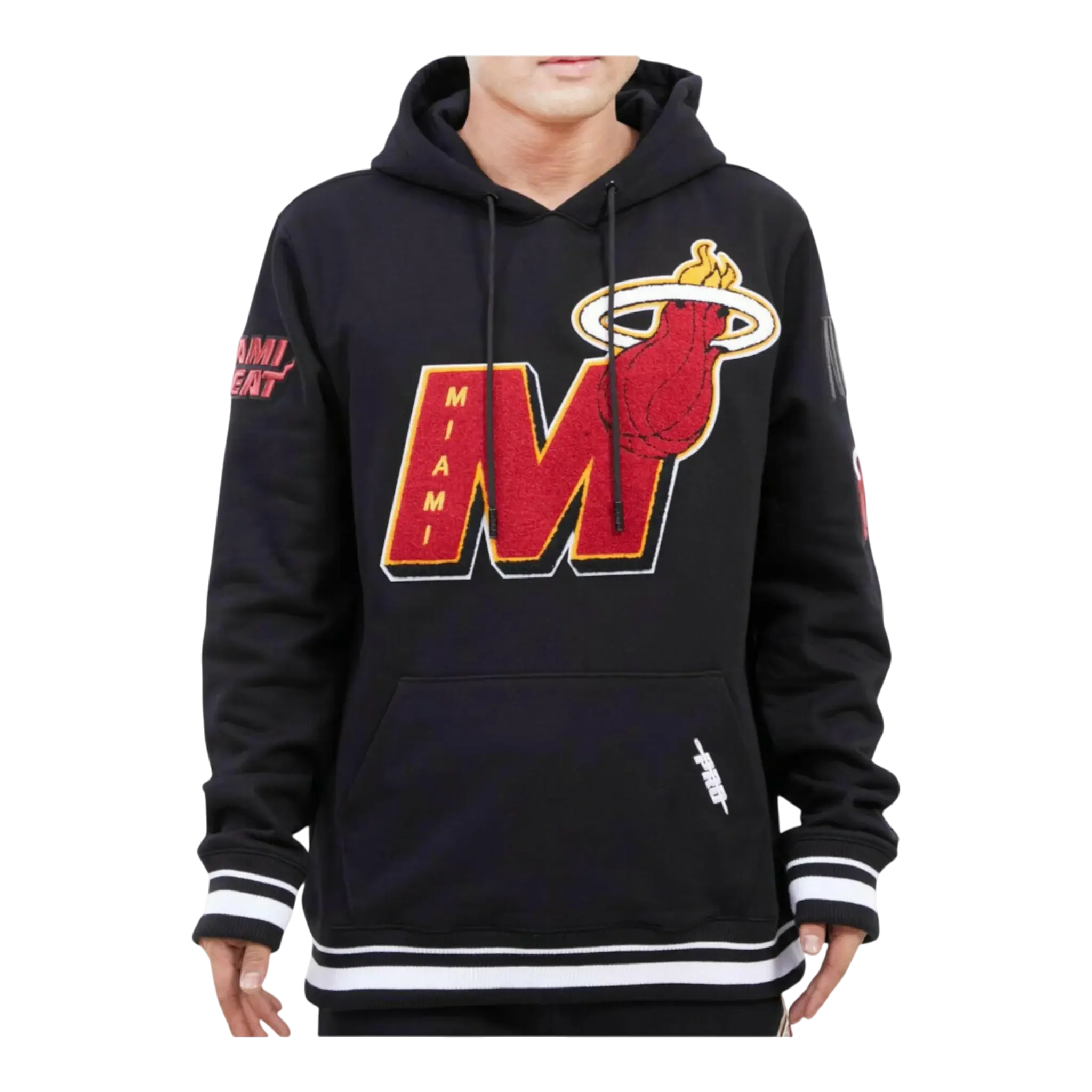 Pro Standard NBA Miami Heat Mash Up Logo P/O Men's Hoodie