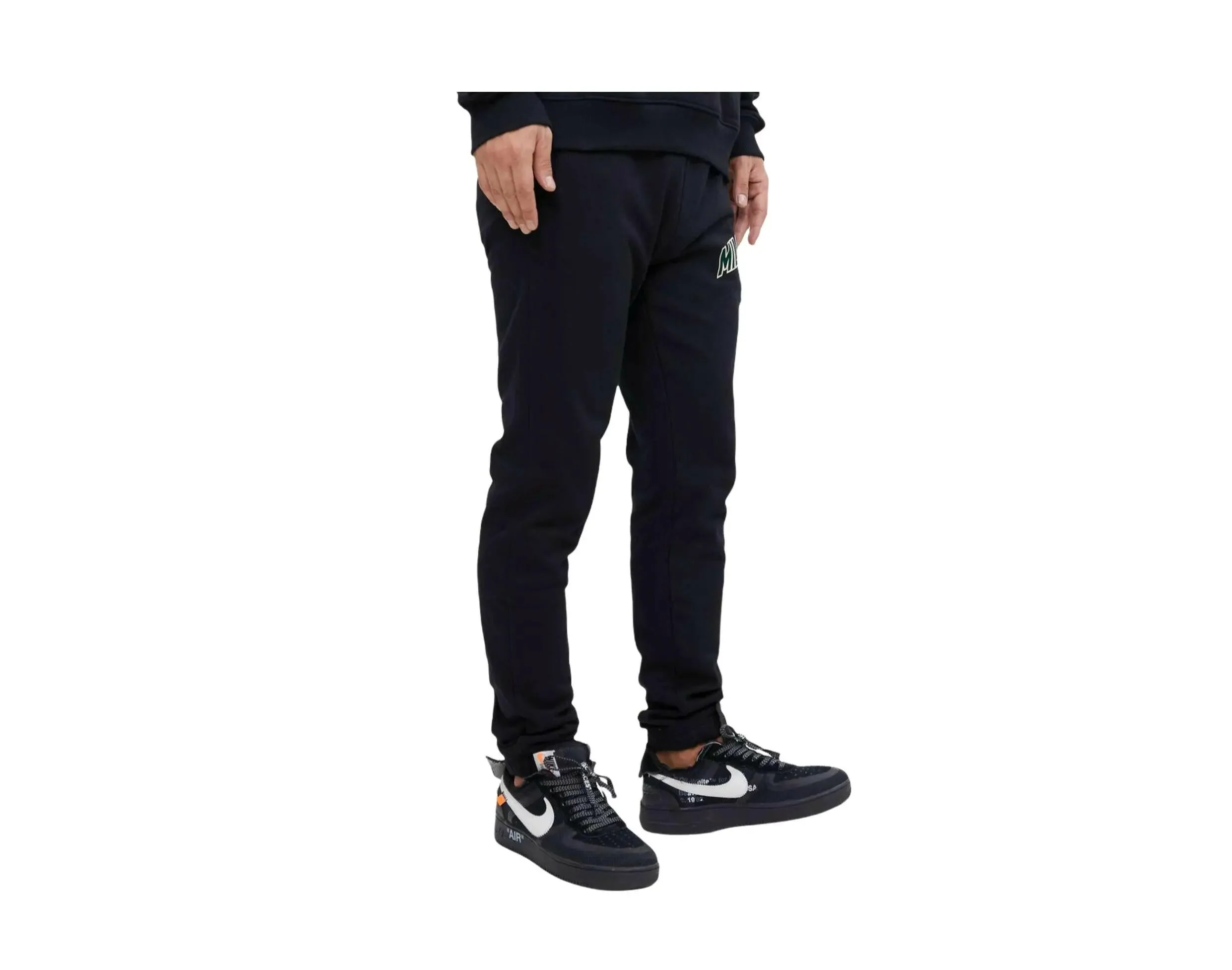 Pro Standard NBA Milwaukee Bucks Stacked Logo Sweatpants - Image 3