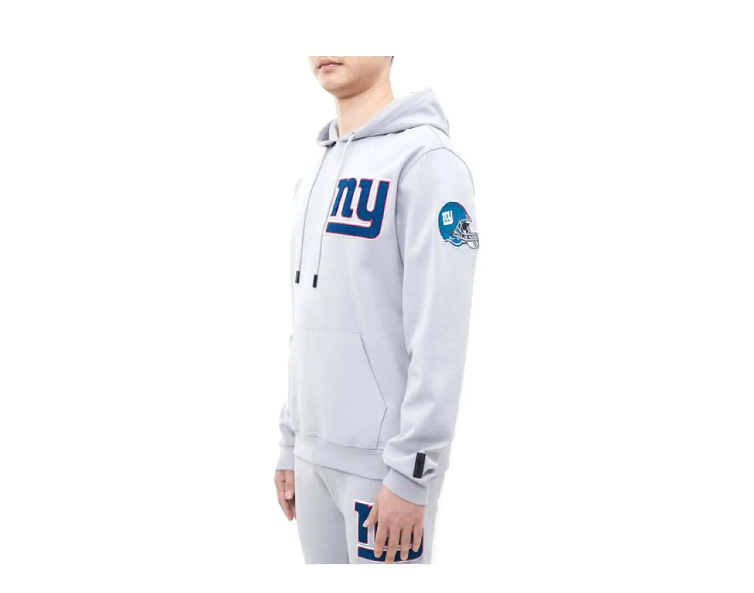 Pro Standard NFL Giants Men's Logo Hoodie Vegan Cotton Blend - Image 2