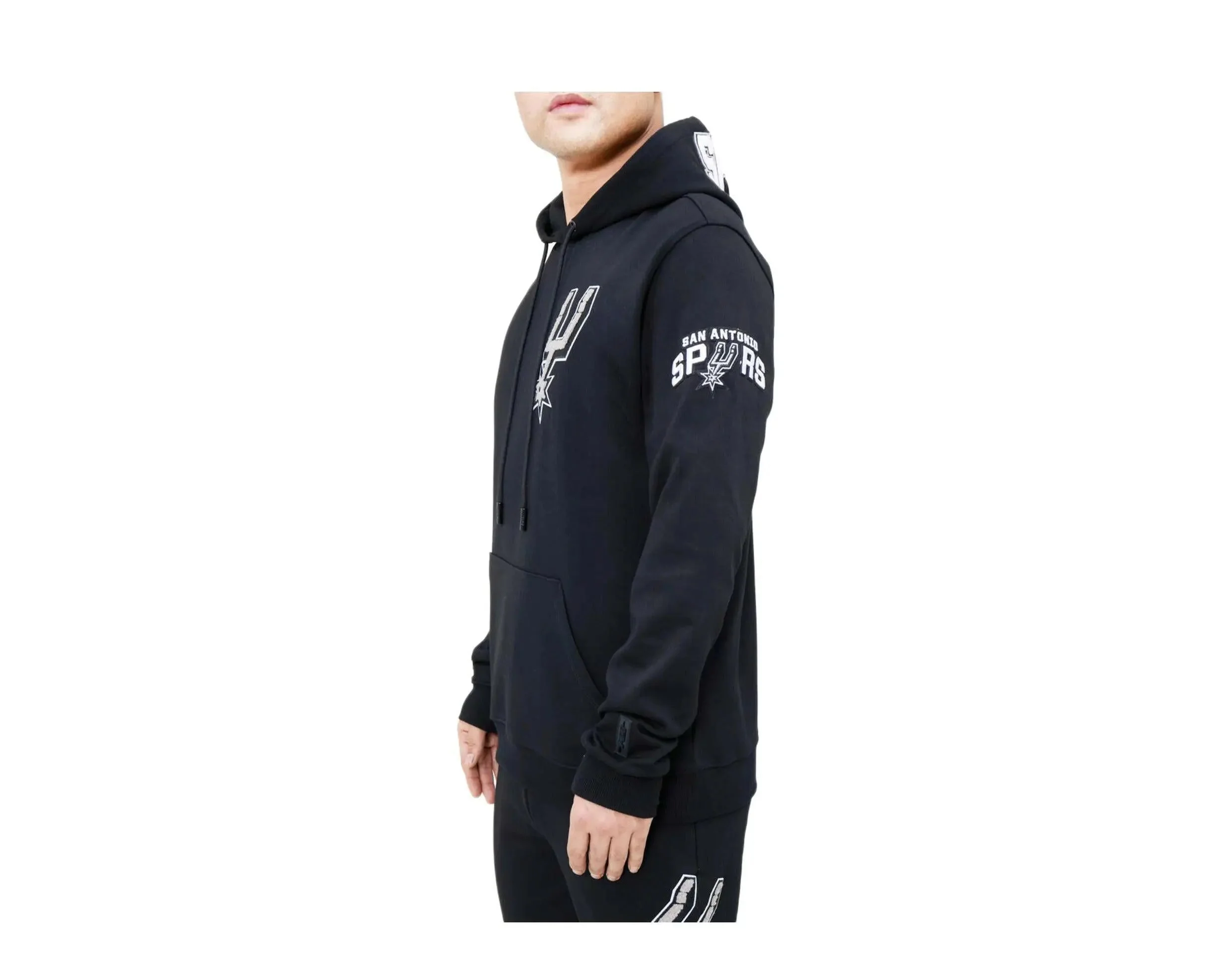 Pro Standard San Antonio Spurs Logo Hoodie Graphic Men's - Image 2