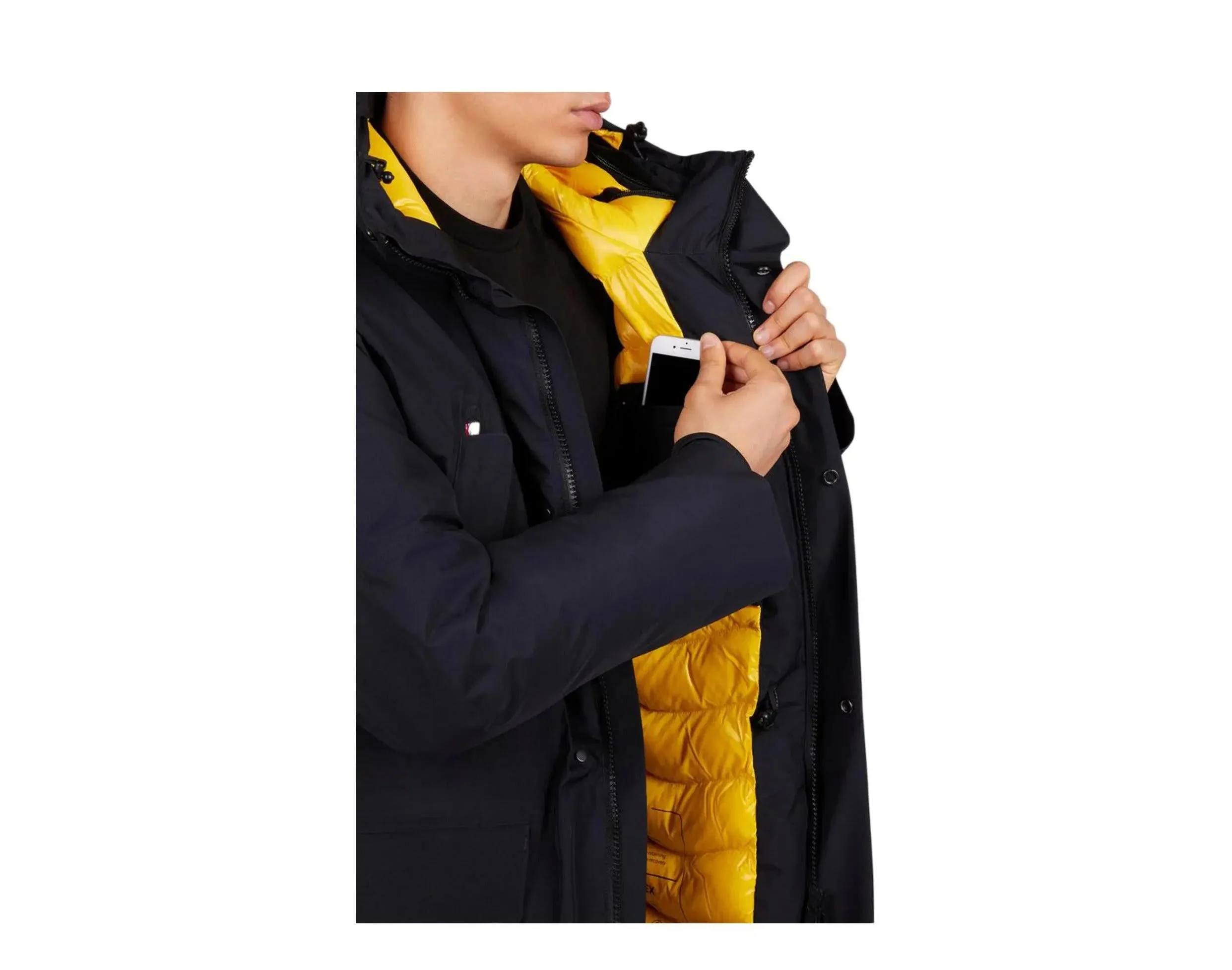 Save The Duck Hero Gore-Tex Hooded Men's Coat - Image 5