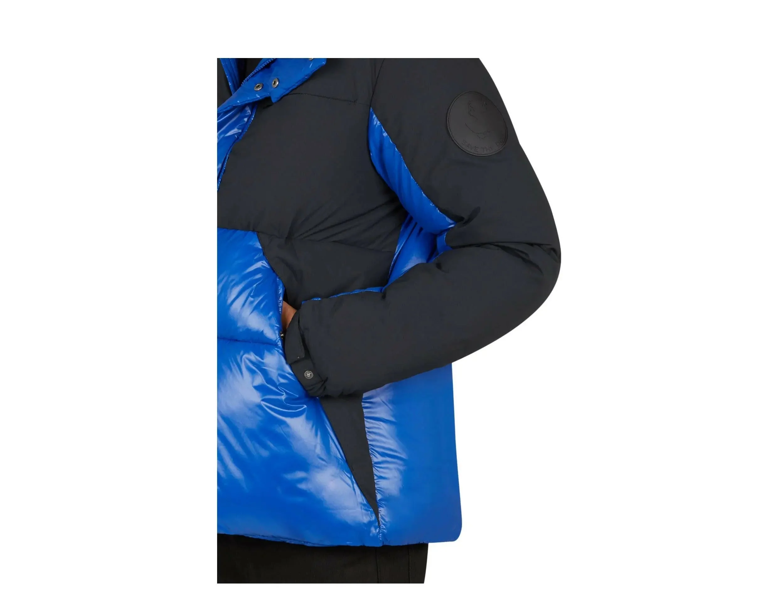 Save The Duck Luma Hooded Puffer Unisex Jacket - Image 3