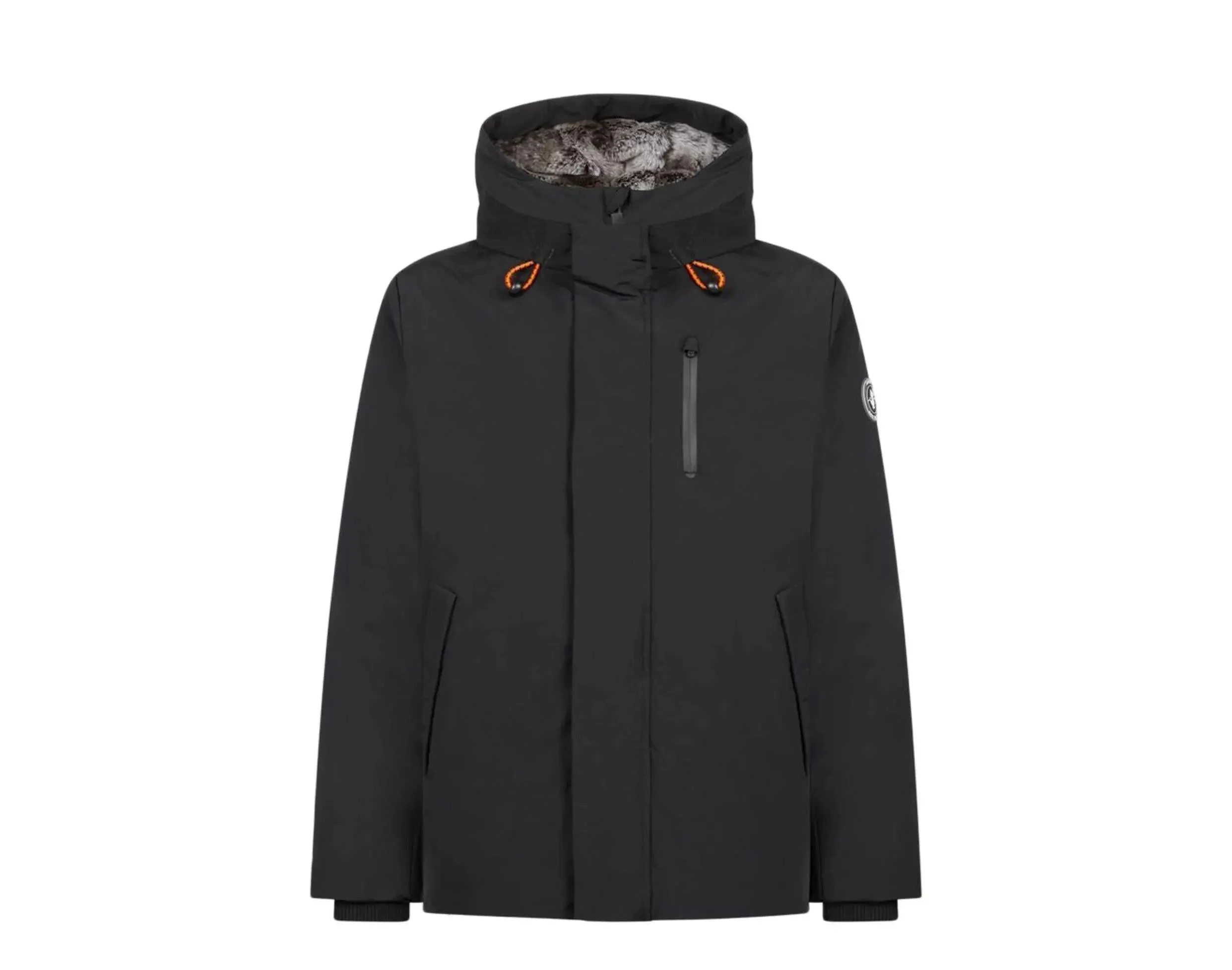 Save The Duck Short Copy Hooded Parka Men's Vegan Fur