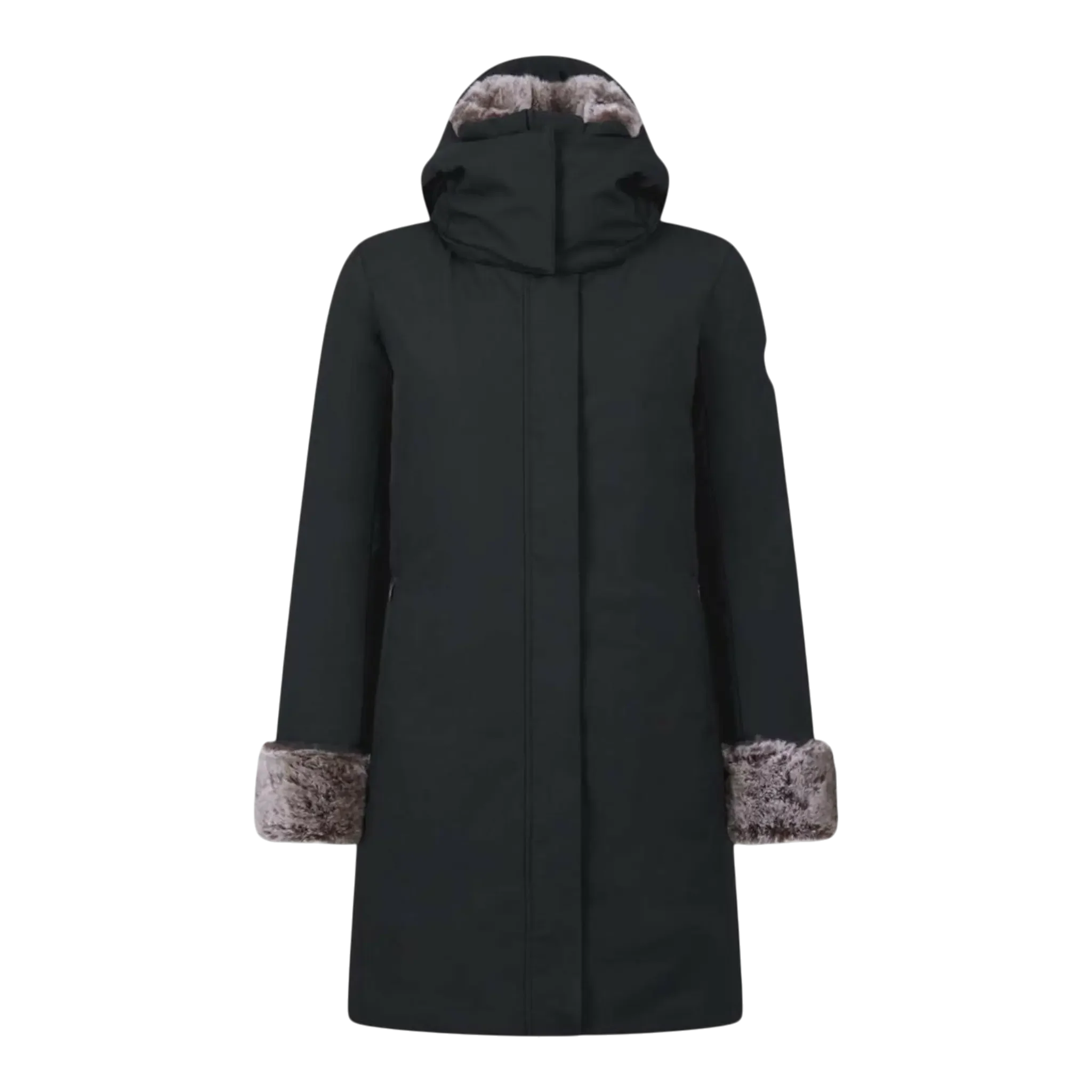 Save The Duck Smeg Hooded Parka Women’s Vegan Fur Coat