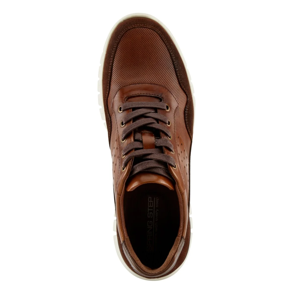Spring Step Shoes Alton Men's Premium Leather Sophisticated Sneakers - Image 3