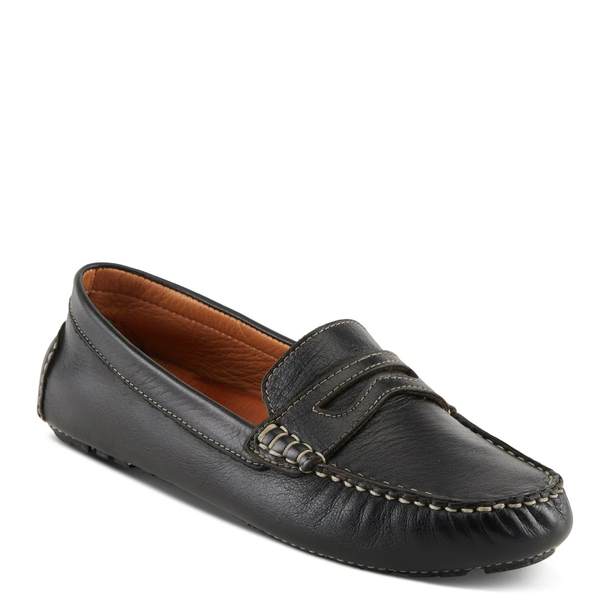 Spring Step Shoes Audette Women's Flat Leather Loafer Shoes - Image 43