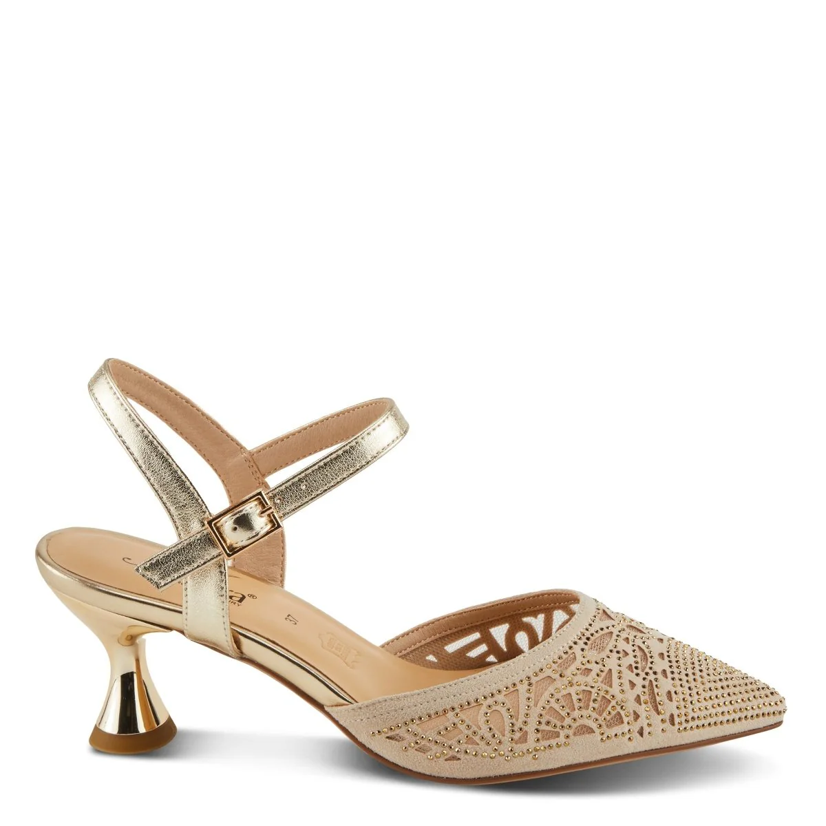 Spring Step Shoes Azura Delicate Sandals Women’s Leather Rhinestones - Image 15