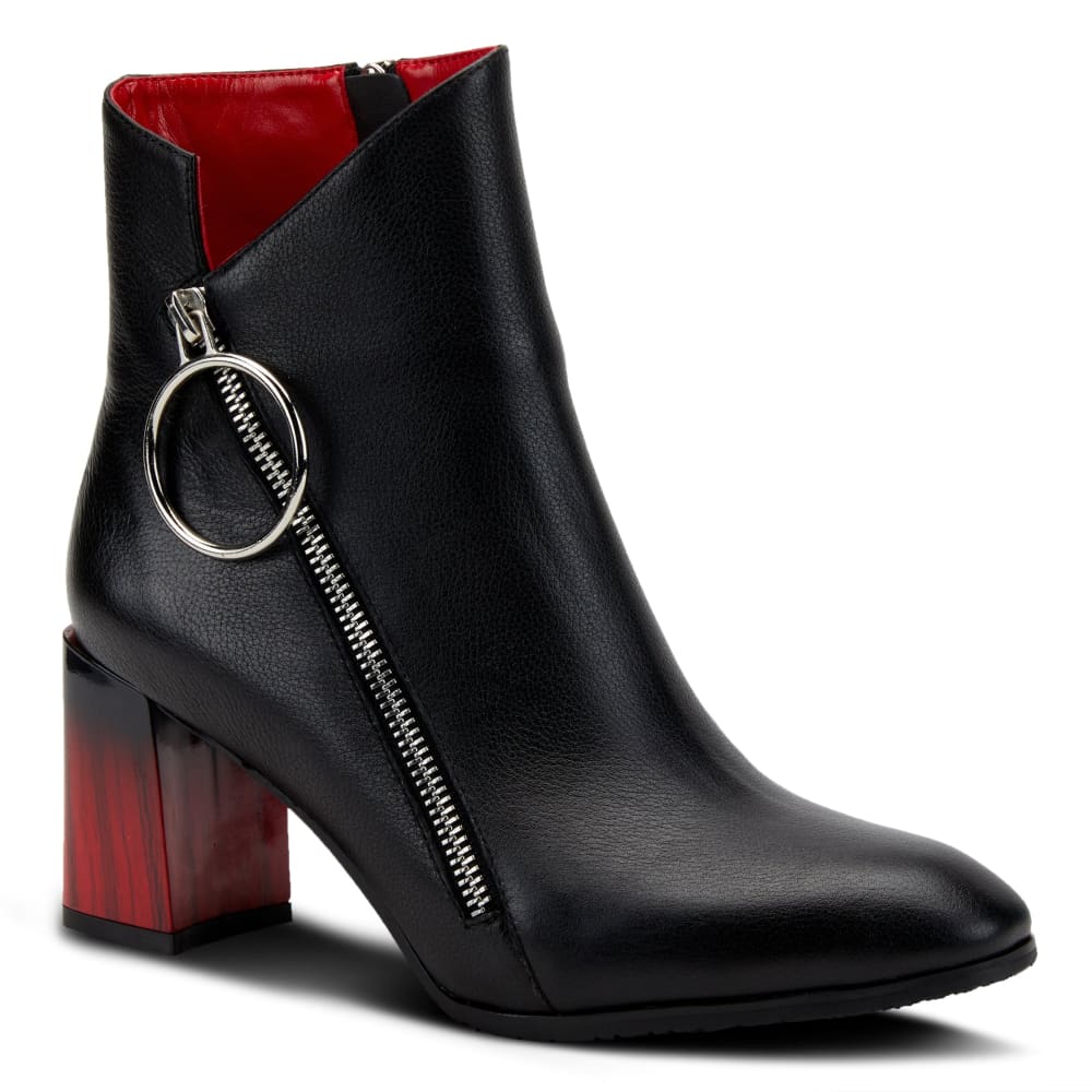 Spring Step Shoes Azura Fabulosa Women's Fashionable High Gloss Leather Boots - Image 15