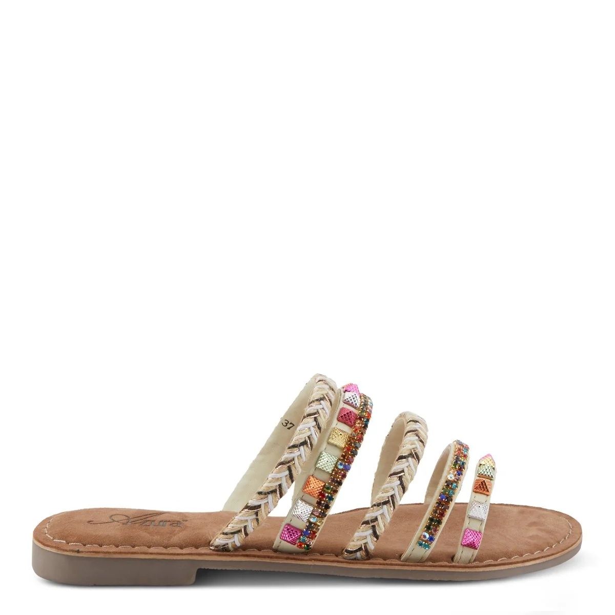 Spring Step Shoes Azura Intoxicate Sandals Women’s Textile Leather Suede - Image 12