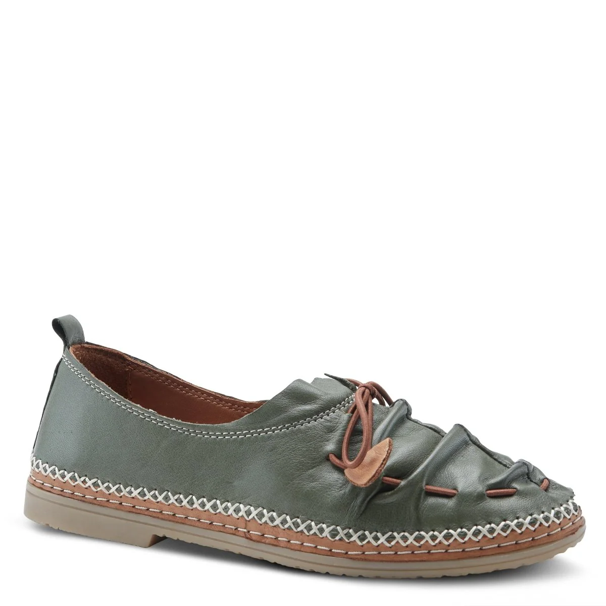 Spring Step Shoes Berna Women’s Leather Slip On Shoes - Image 38
