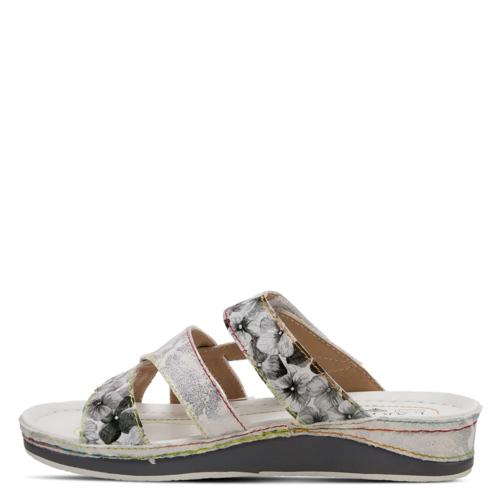 Spring Step Shoes Caiman Hand Painted Sandals - Image 3