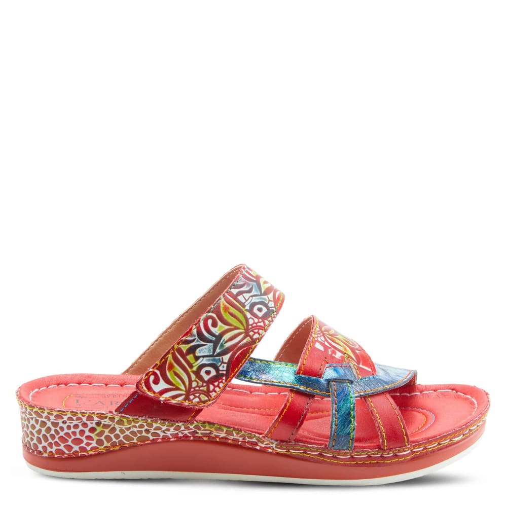 Spring Step Shoes Caiman Hand Painted Sandals - Image 32