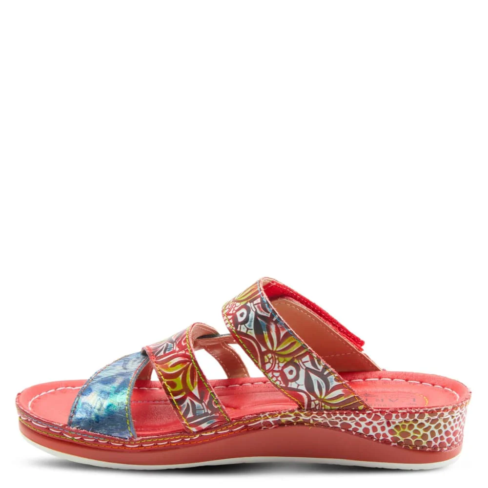 Spring Step Shoes Caiman Hand Painted Sandals - Image 33