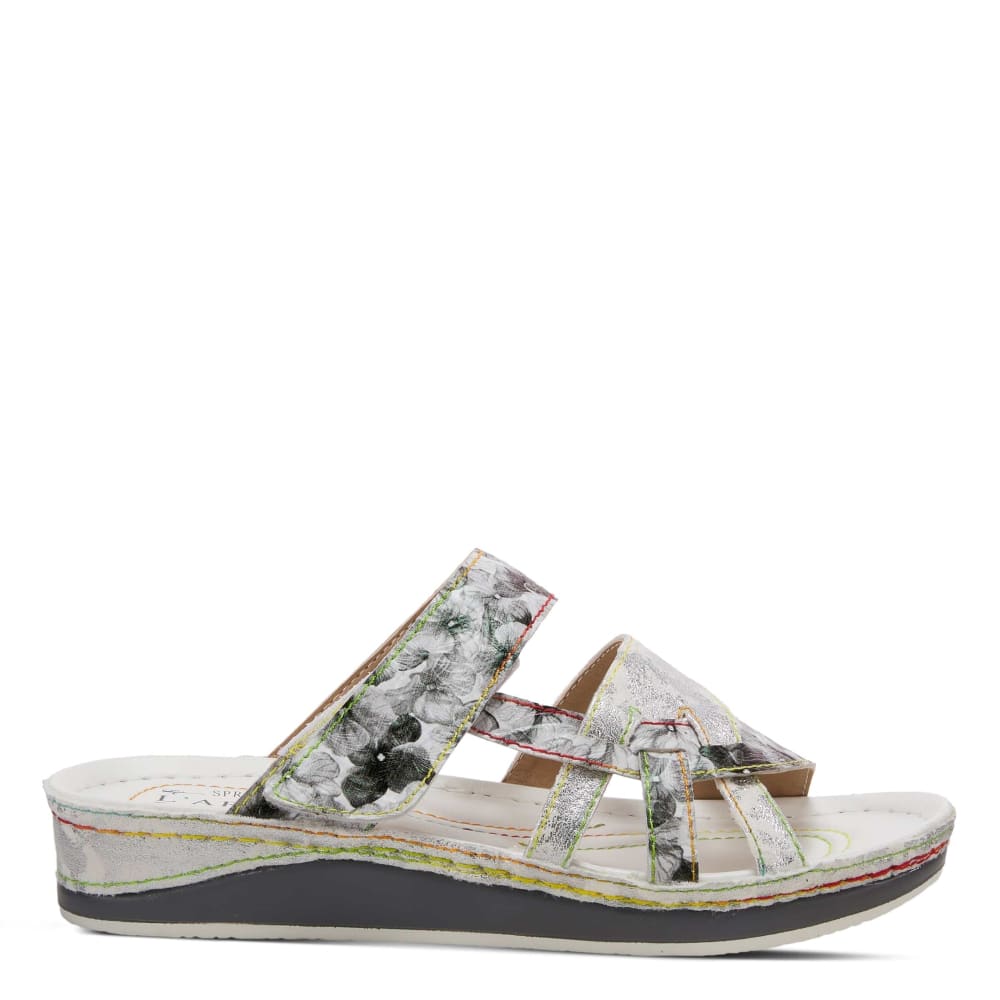 Spring Step Shoes Caiman Hand Painted Sandals - Image 5