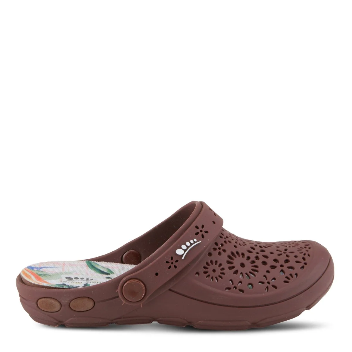 Spring Step Shoes Contigo Clogs Women's Perforated Tpr Slip On - Image 12