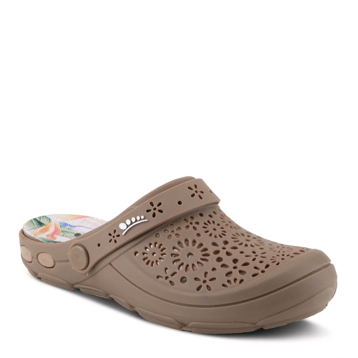 Spring Step Shoes Contigo Clogs Women's Perforated Tpr Slip On - Image 22