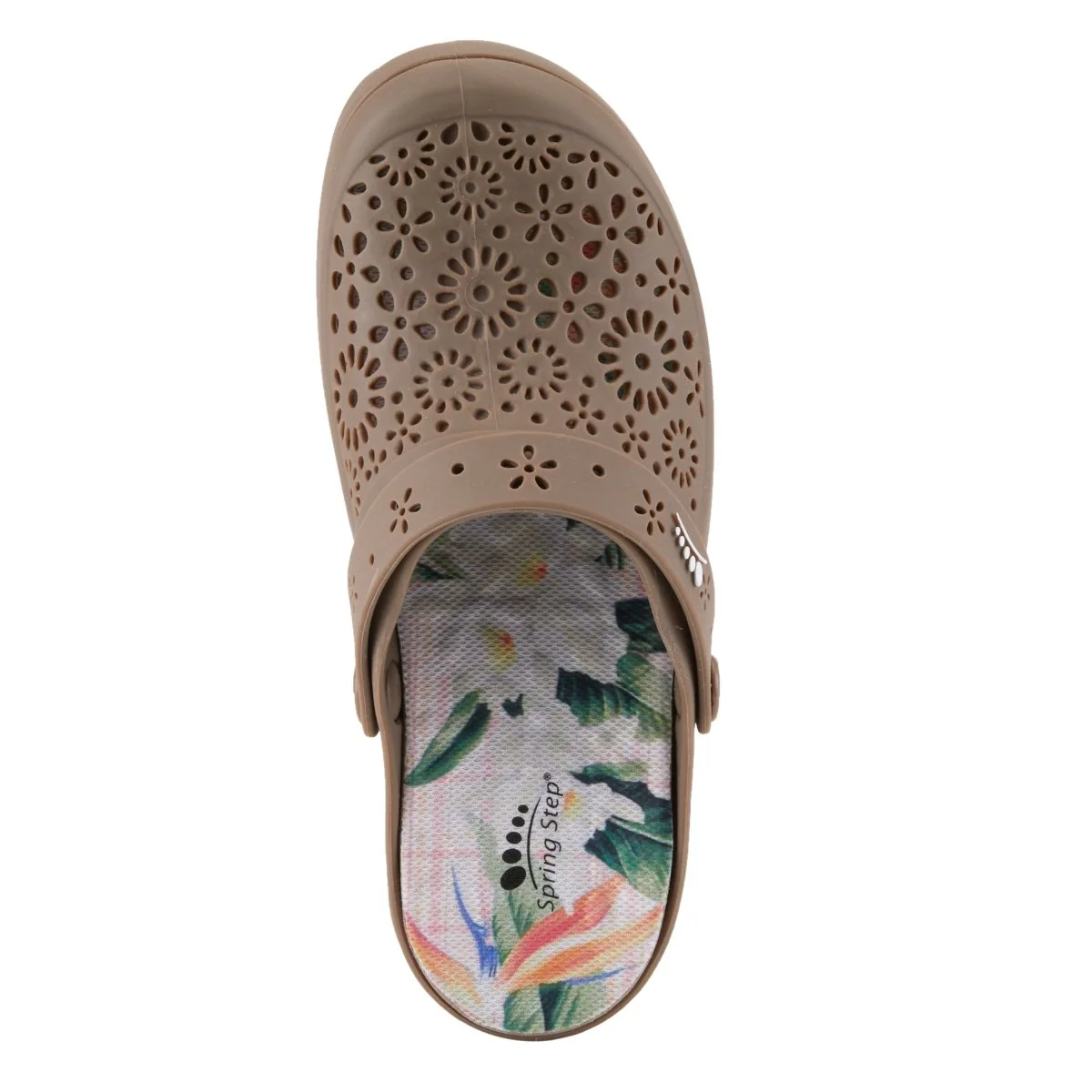 Spring Step Shoes Contigo Clogs Women's Perforated Tpr Slip On - Image 24