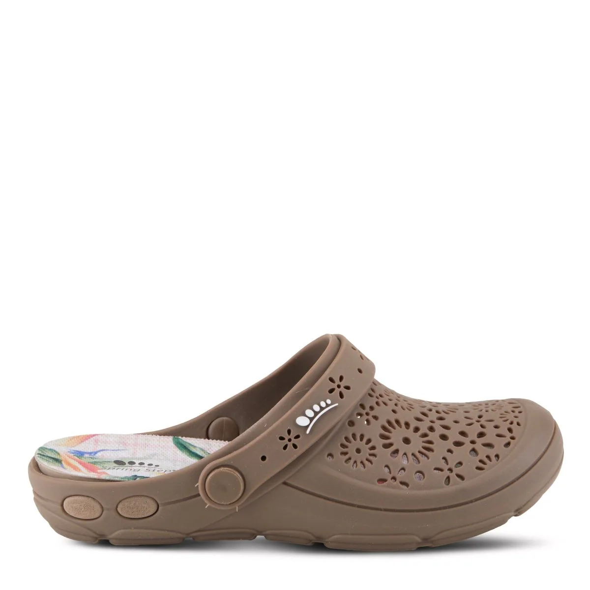 Spring Step Shoes Contigo Clogs Women's Perforated Tpr Slip On - Image 26