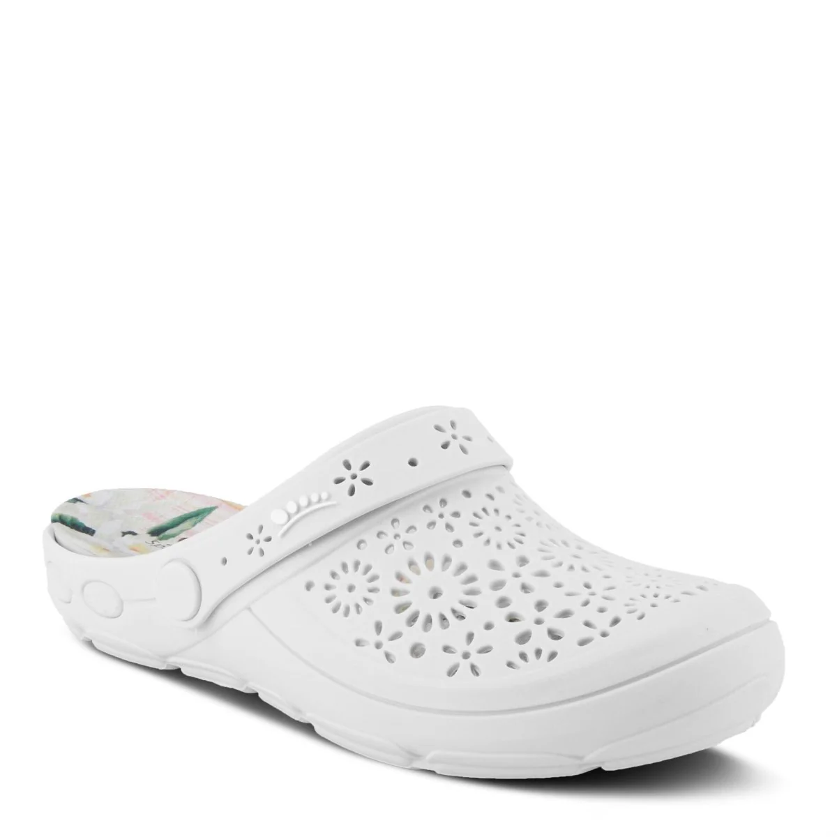 Spring Step Shoes Contigo Clogs Women's Perforated Tpr Slip On - Image 29