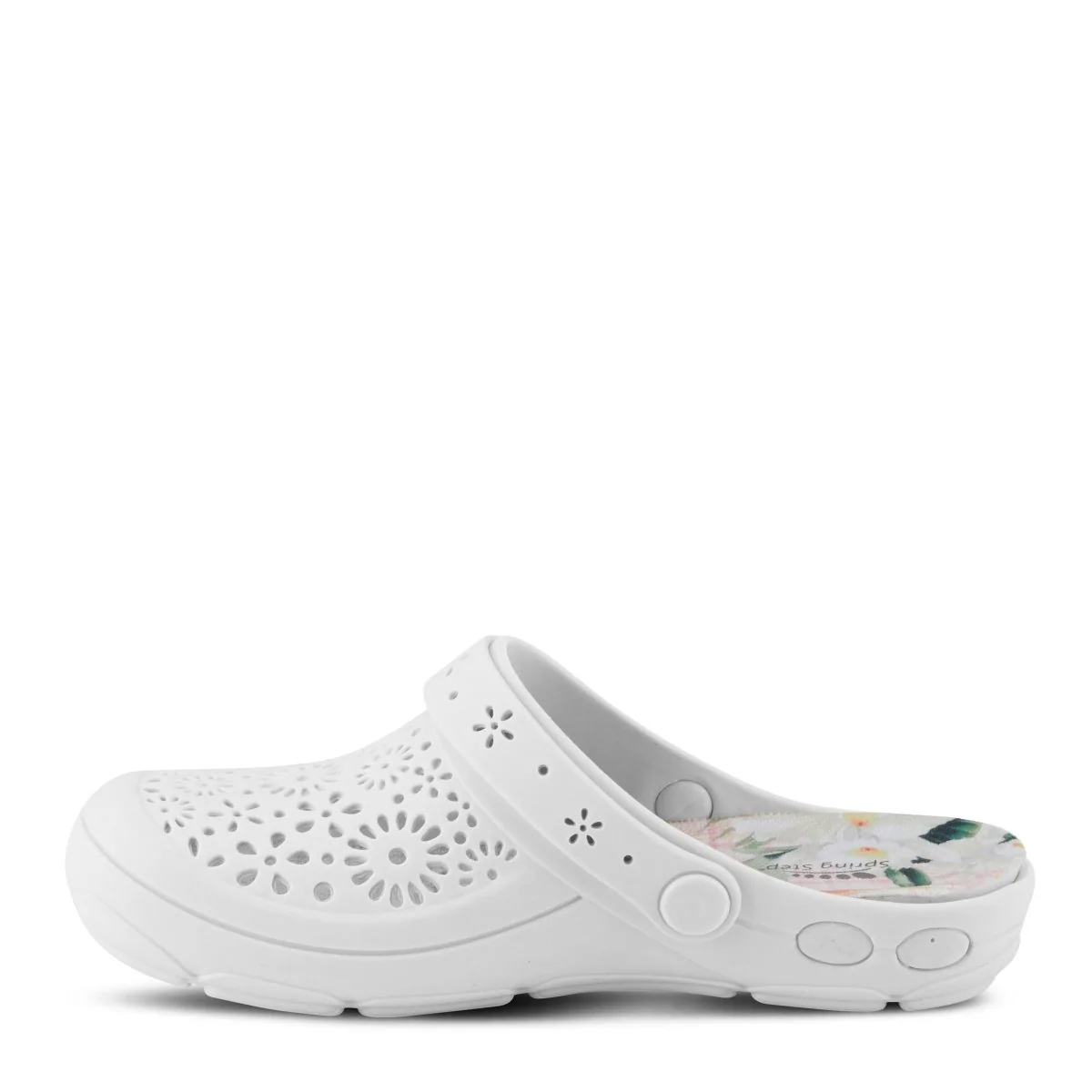 Spring Step Shoes Contigo Clogs Women's Perforated Tpr Slip On - Image 30
