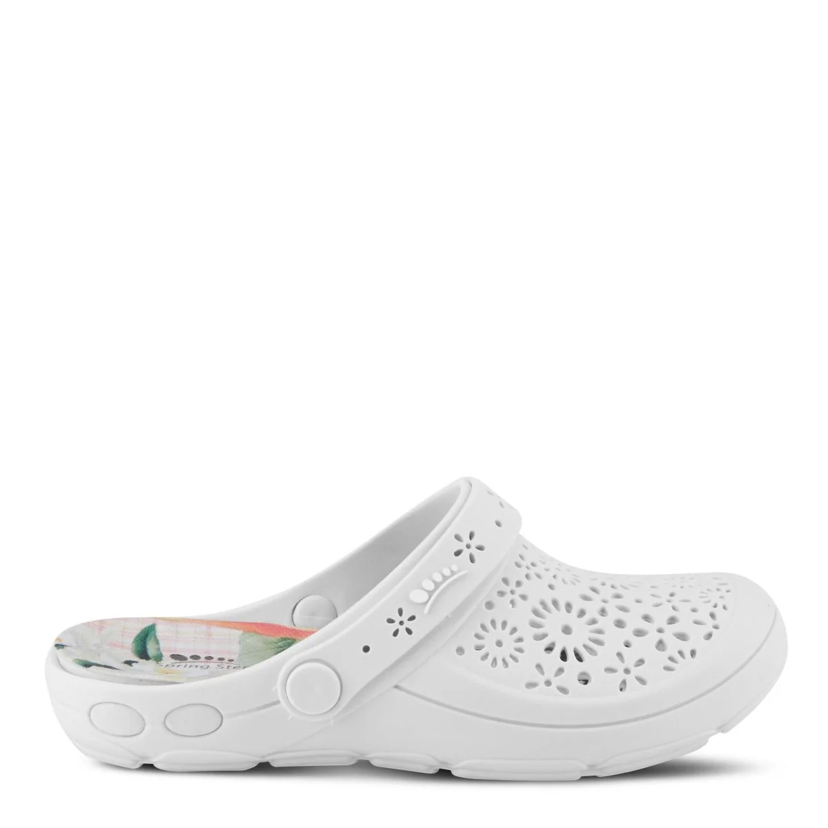Spring Step Shoes Contigo Clogs Women's Perforated Tpr Slip On - Image 33