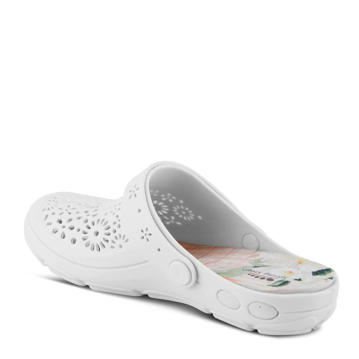 Spring Step Shoes Contigo Clogs Women's Perforated Tpr Slip On - Image 35