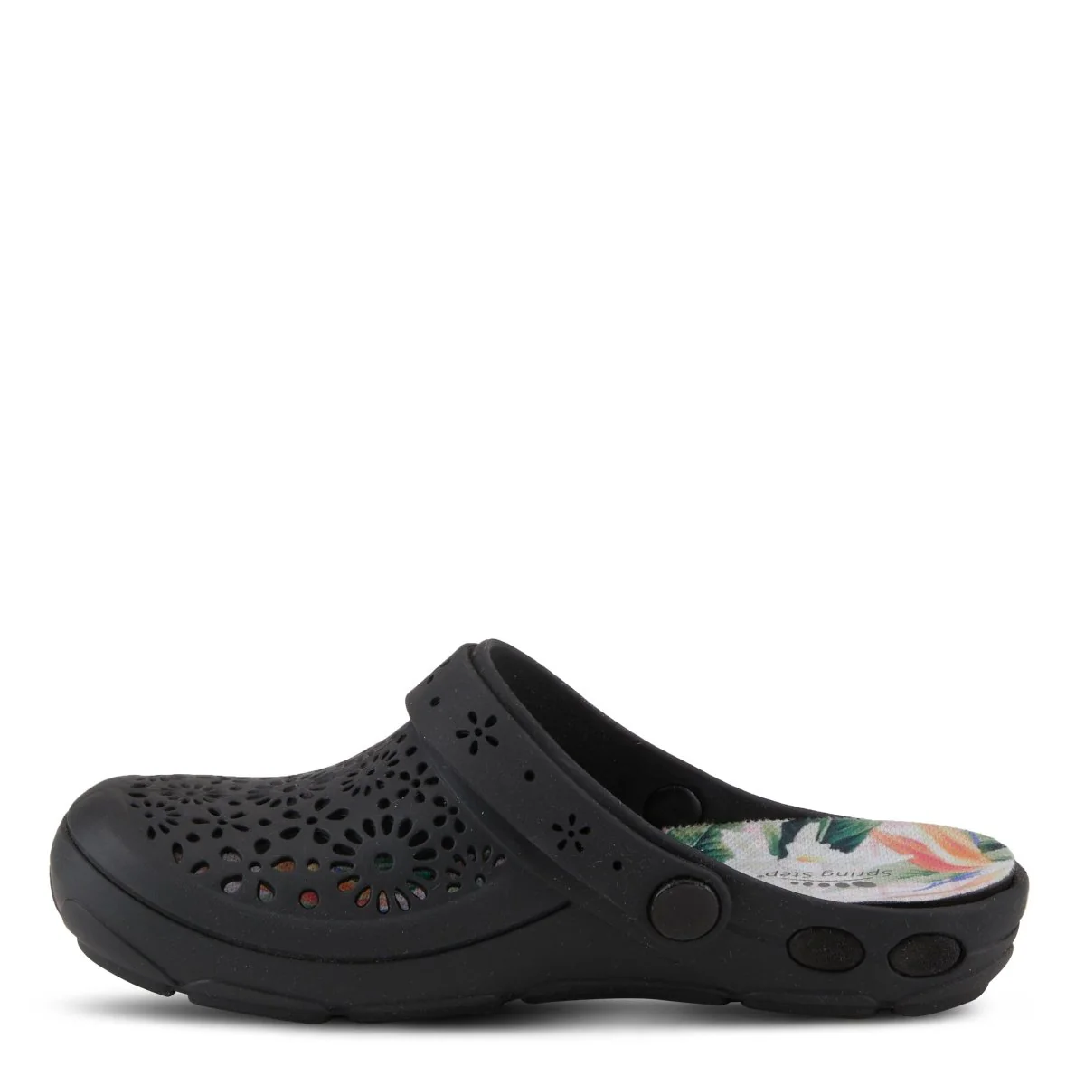Spring Step Shoes Contigo Clogs Women's Perforated Tpr Slip On - Image 37