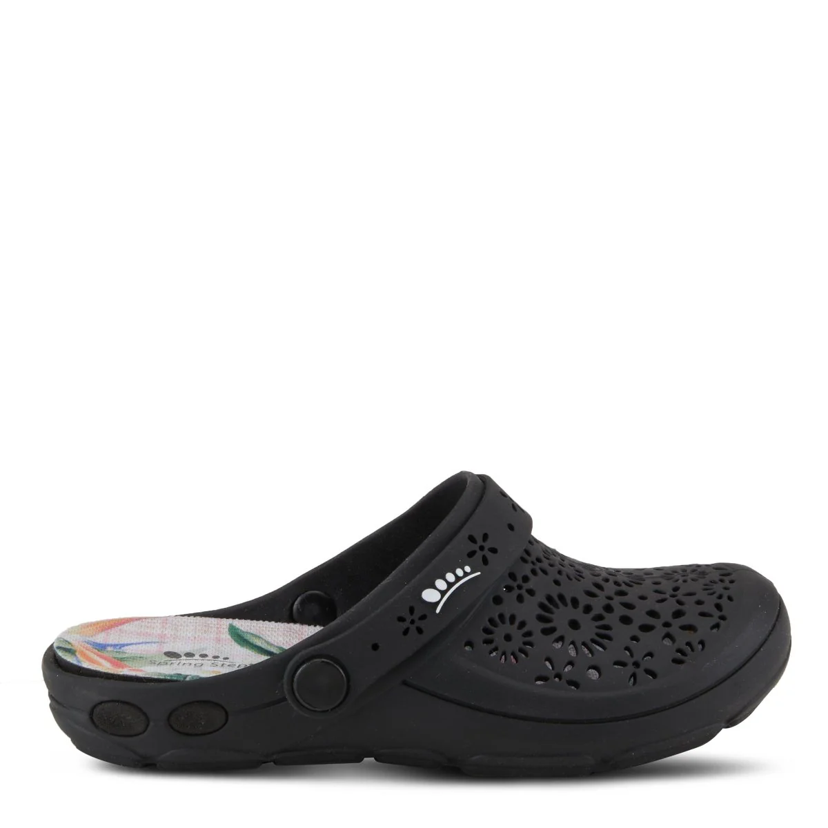 Spring Step Shoes Contigo Clogs Women's Perforated Tpr Slip On - Image 40