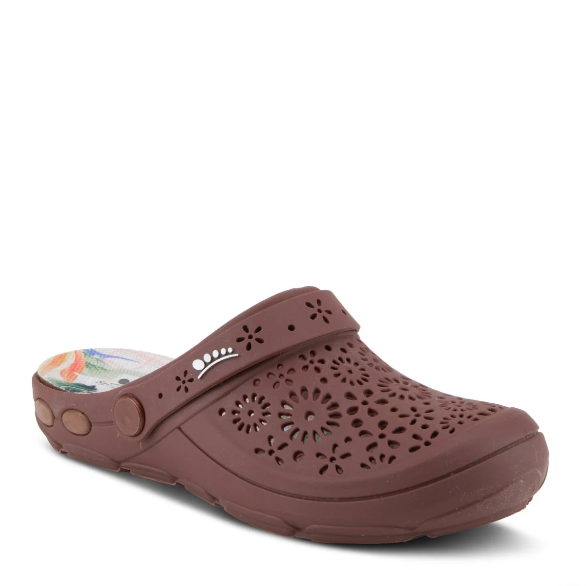Spring Step Shoes Contigo Clogs Women's Perforated Tpr Slip On - Image 8