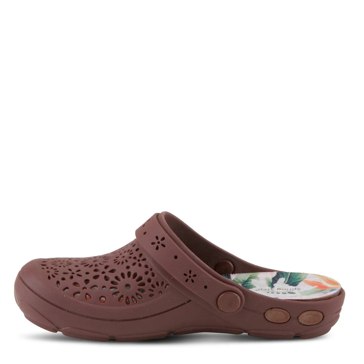 Spring Step Shoes Contigo Clogs Women's Perforated Tpr Slip On - Image 9