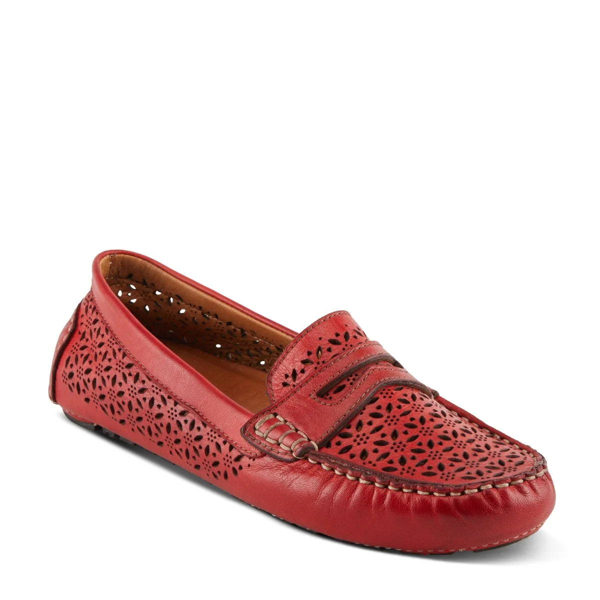 Spring Step Shoes Crain Women's Chic and Elegant Leather Moccasin Shoes - Image 15
