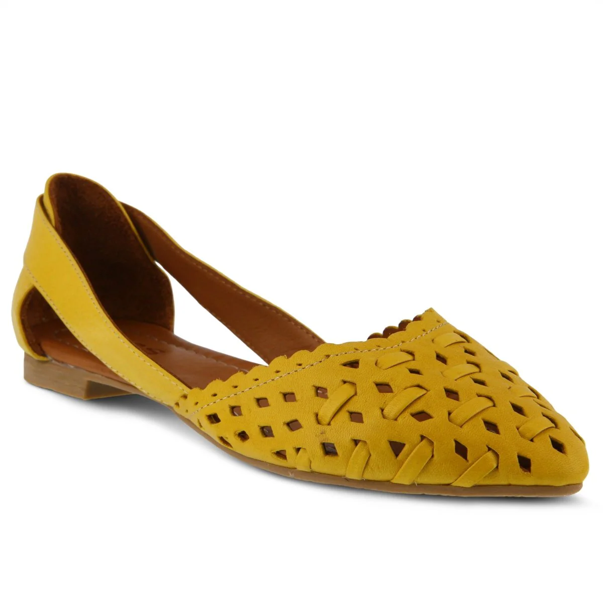 Spring Step Shoes Delorse Women's Leather D'Orsay Slip On Shoes - Image 37