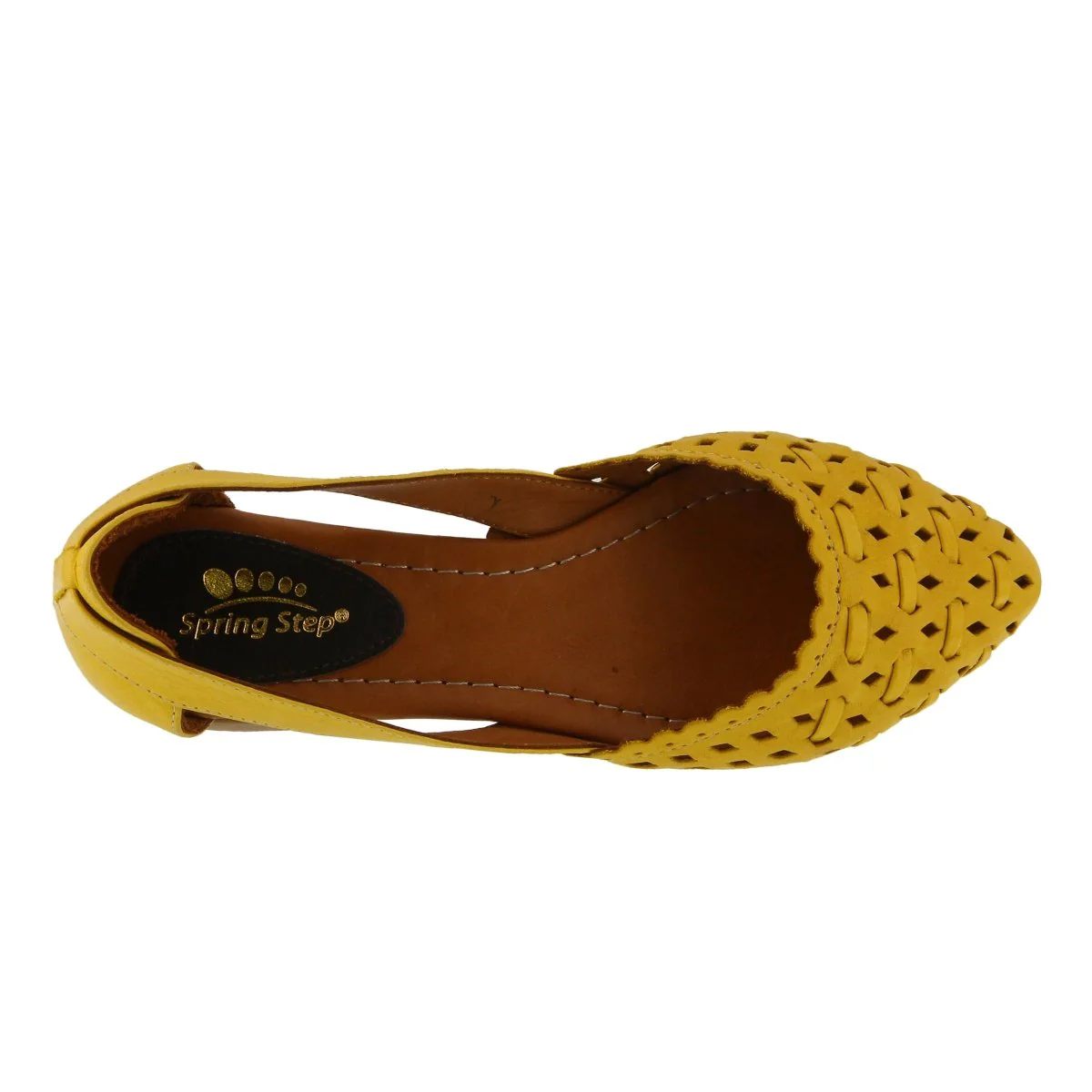 Spring Step Shoes Delorse Women's Leather D'Orsay Slip On Shoes - Image 39
