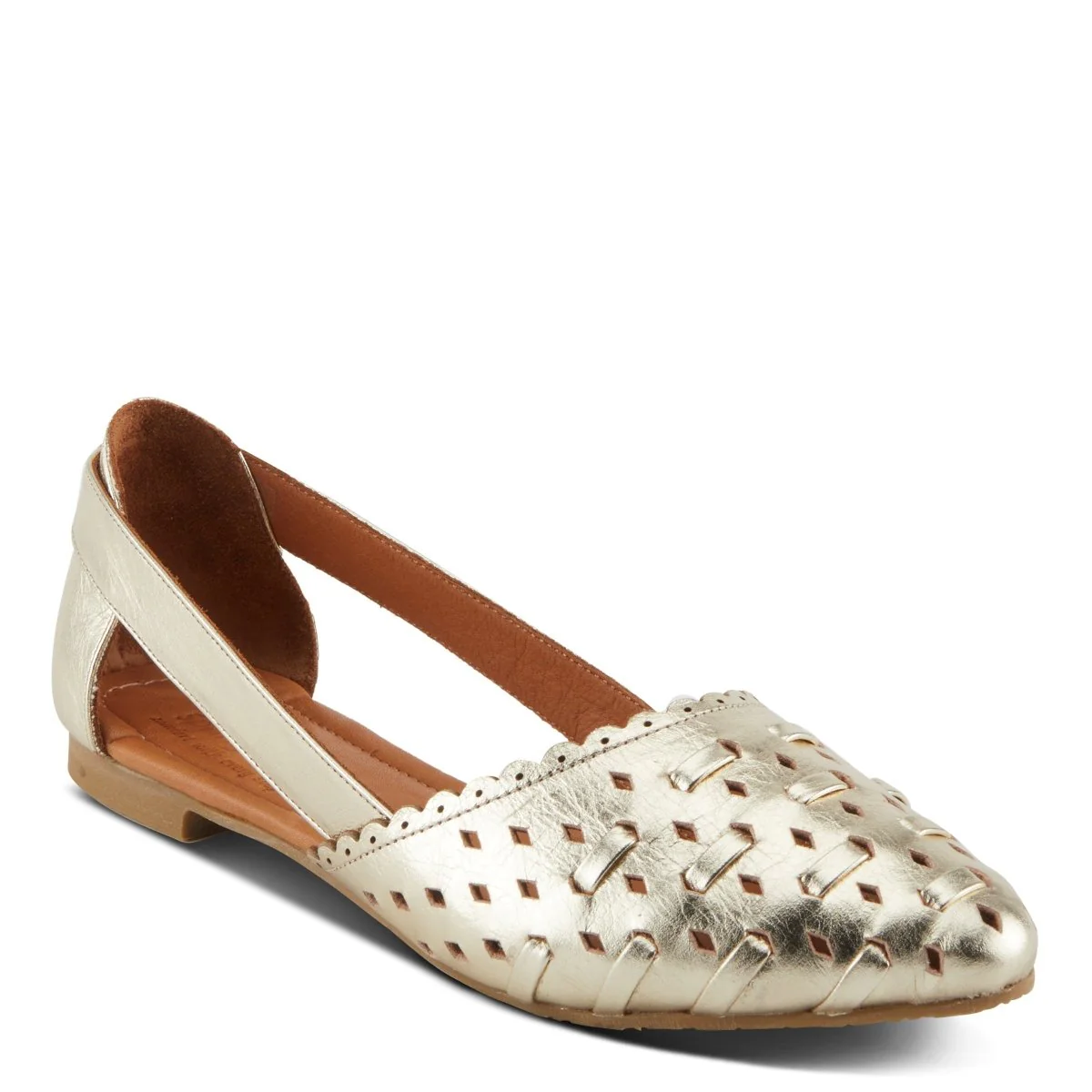Spring Step Shoes Delorse Women's Leather D'Orsay Slip On Shoes - Image 58