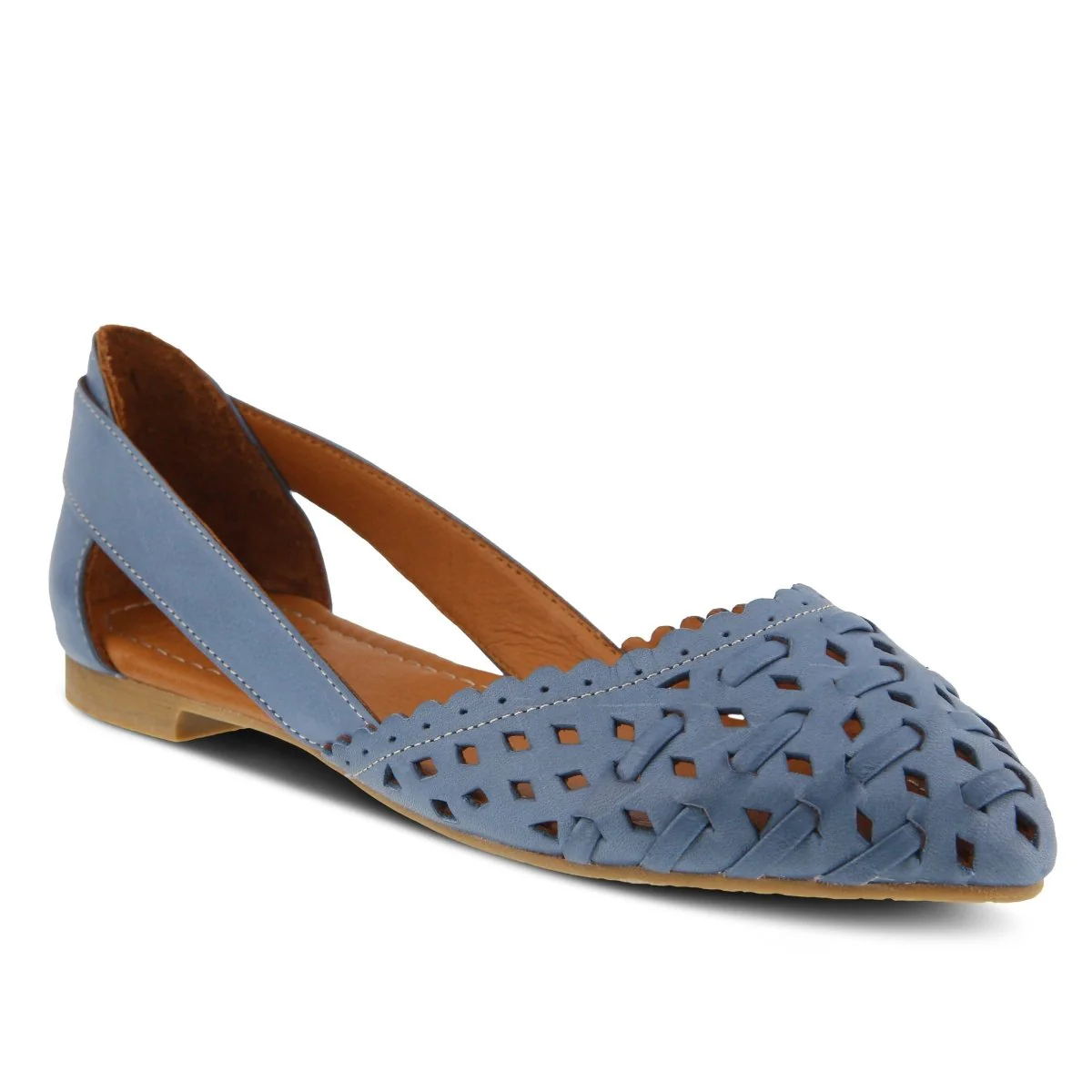 Spring Step Shoes Delorse Women's Leather D'Orsay Slip On Shoes - Image 8