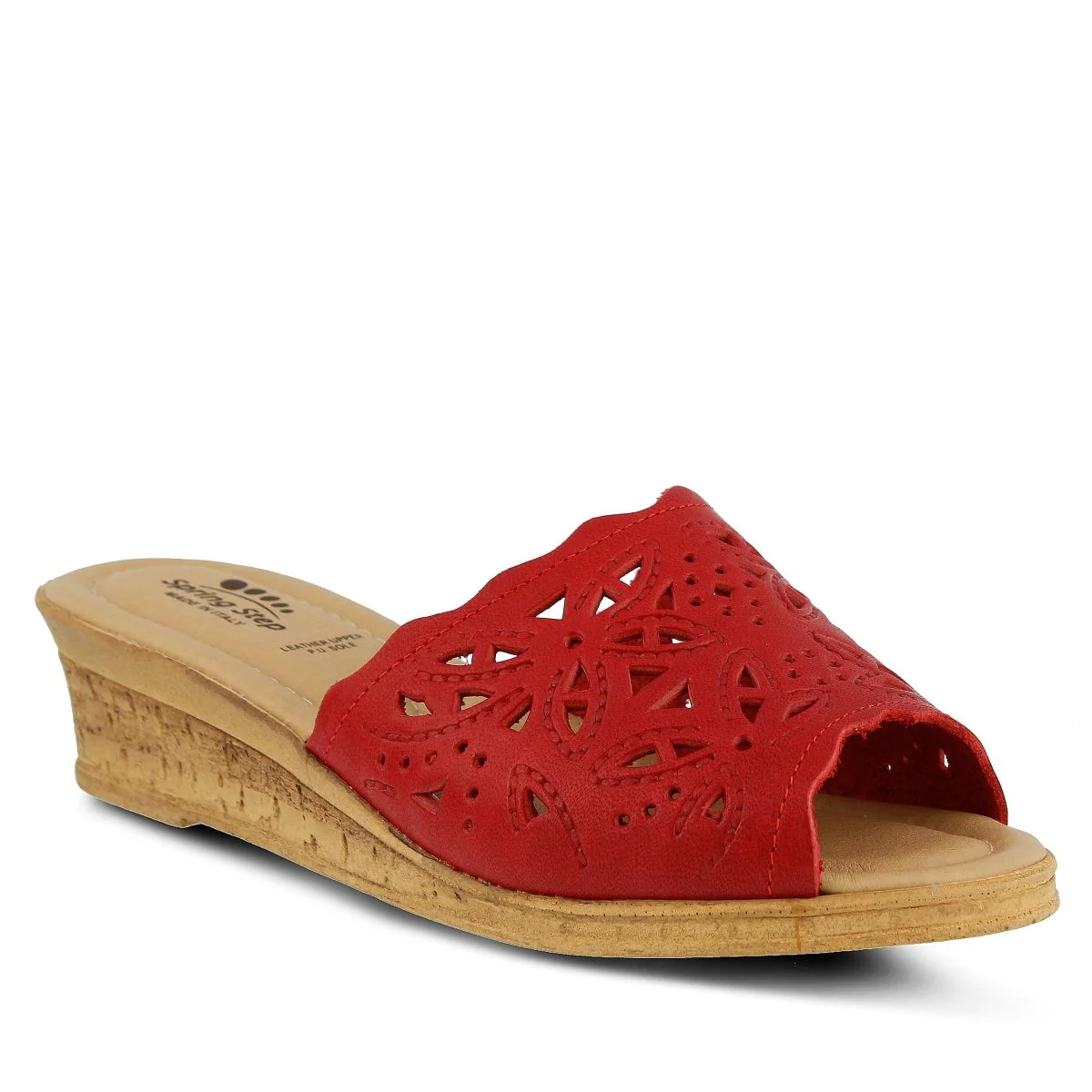 Spring Step Shoes Estella Slide Sandal Women’s Leather Wedge - Image 11