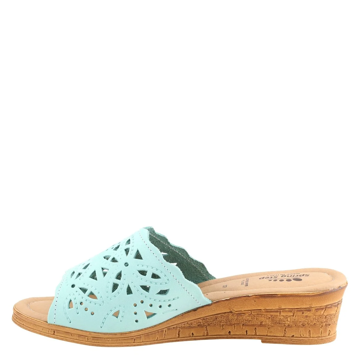 Spring Step Shoes Estella Slide Sandal Women’s Leather Wedge - Image 18