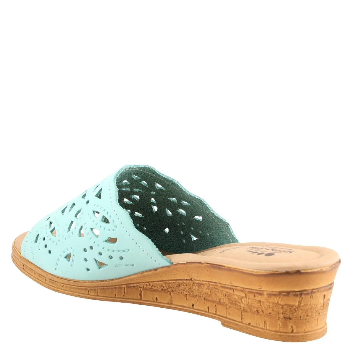 Spring Step Shoes Estella Slide Sandal Women’s Leather Wedge - Image 23