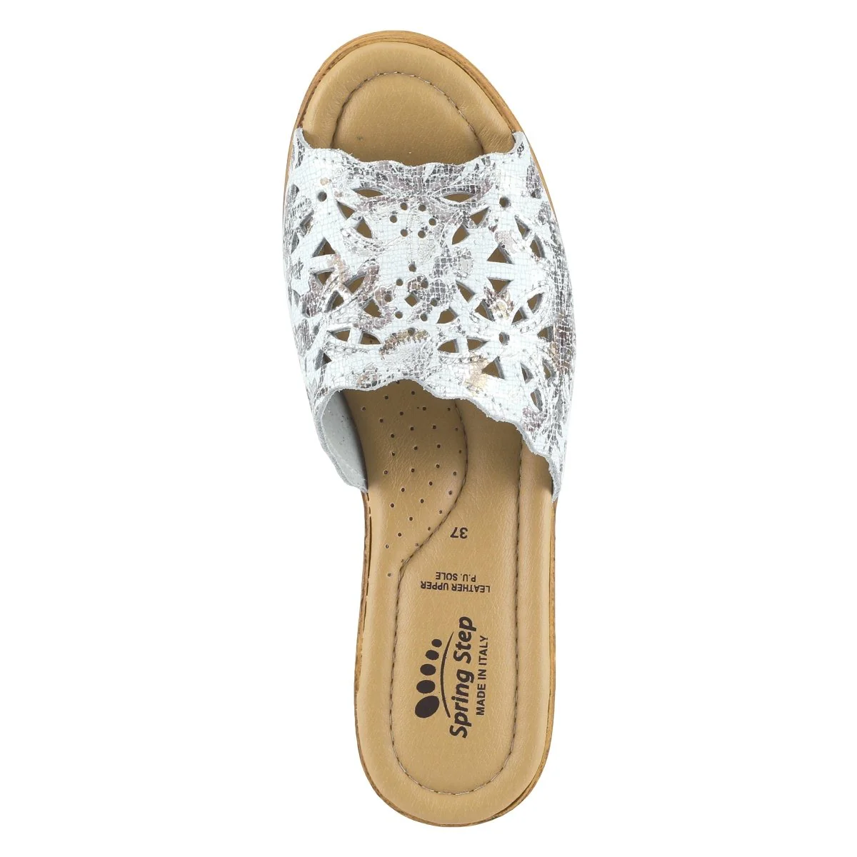 Spring Step Shoes Estella Slide Sandal Women’s Leather Wedge - Image 39