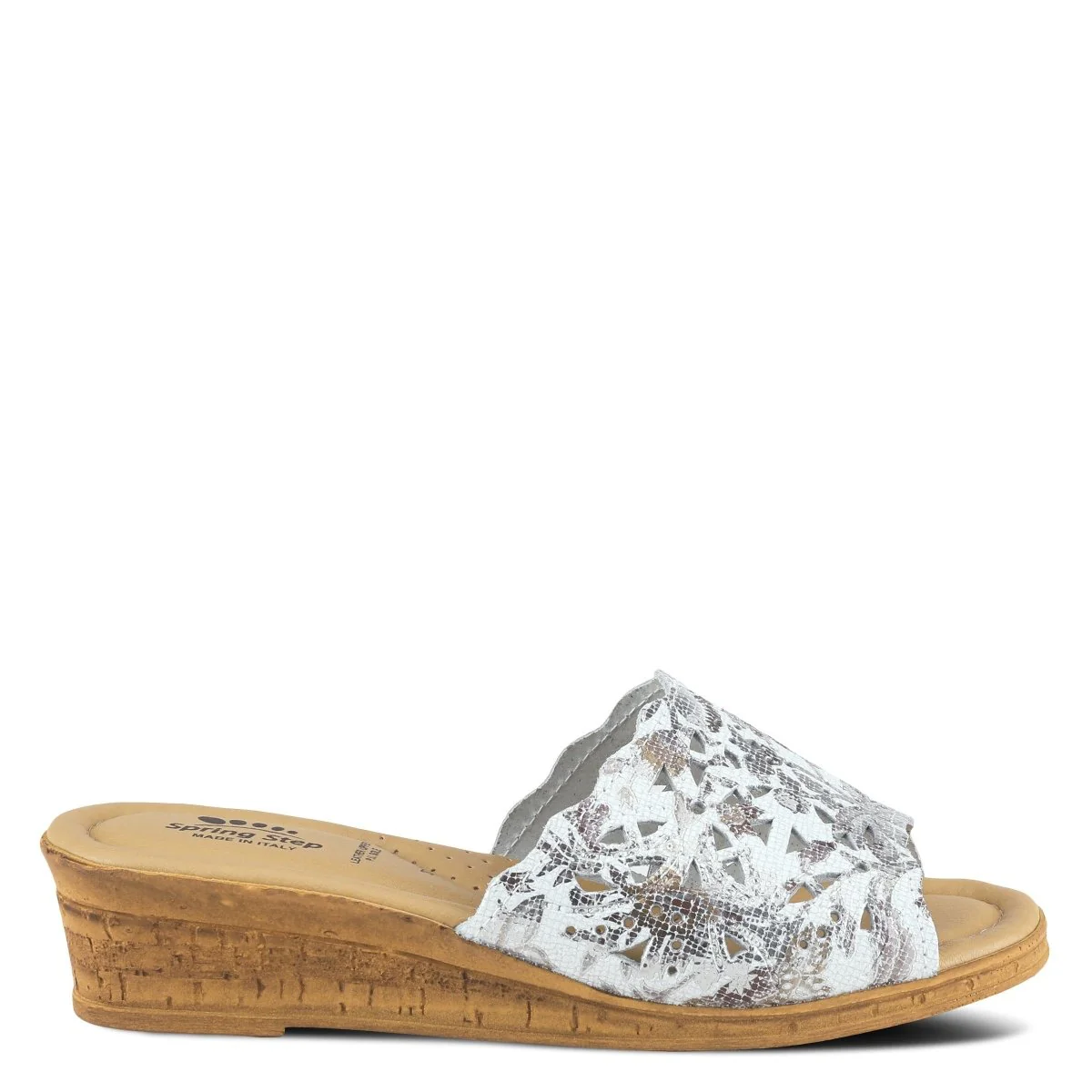 Spring Step Shoes Estella Slide Sandal Women’s Leather Wedge - Image 41