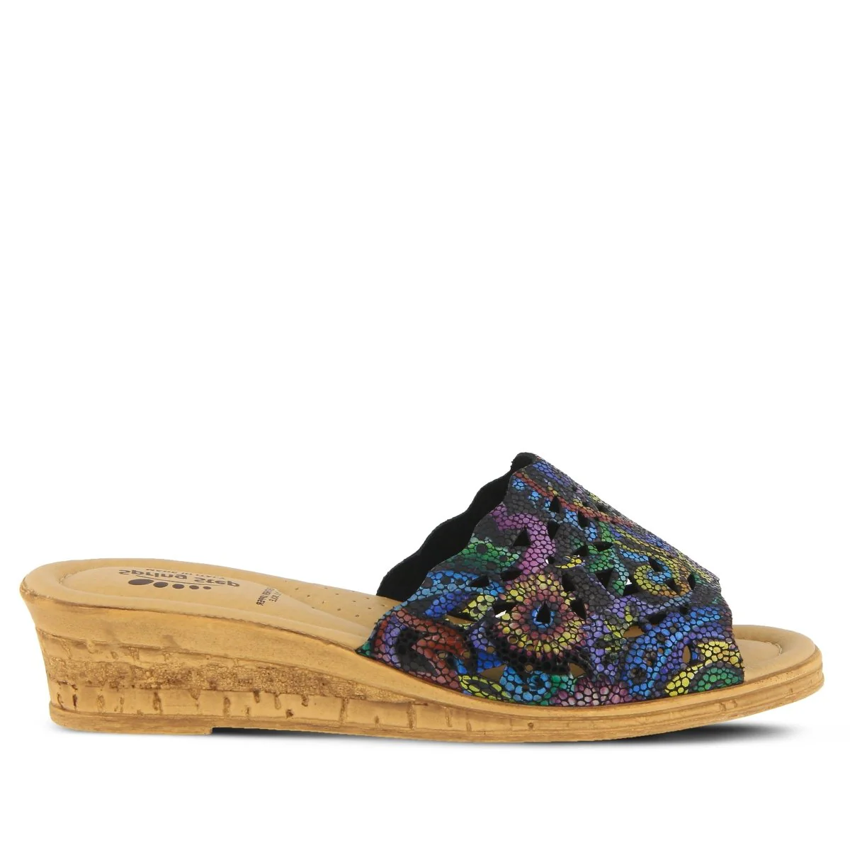 Spring Step Shoes Estella Slide Sandal Women’s Leather Wedge - Image 48