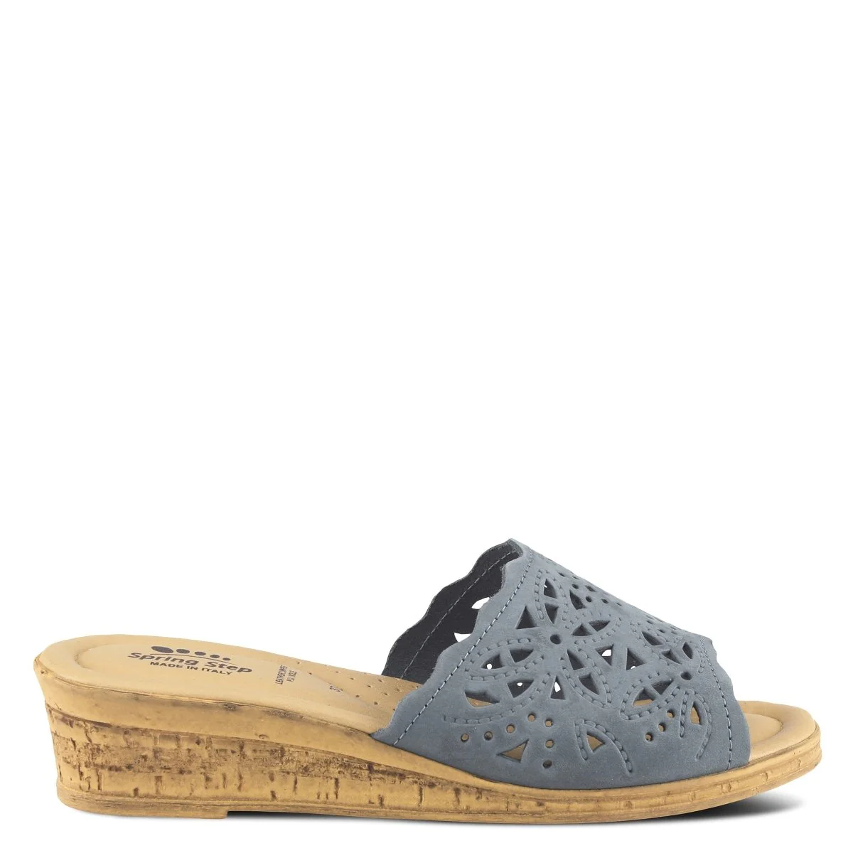 Spring Step Shoes Estella Slide Sandal Women’s Leather Wedge - Image 8